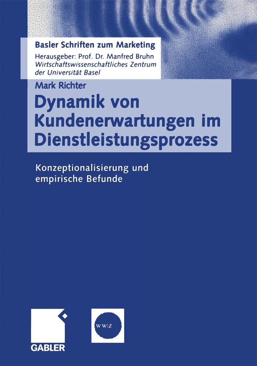 Vorderes Coverbild Dynamik von Kundenerwartungen im Dienstleistungsprozess