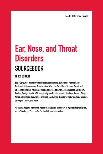 Vorderes Coverbild Ear, Nose, and Throat Disorders Sourcebook