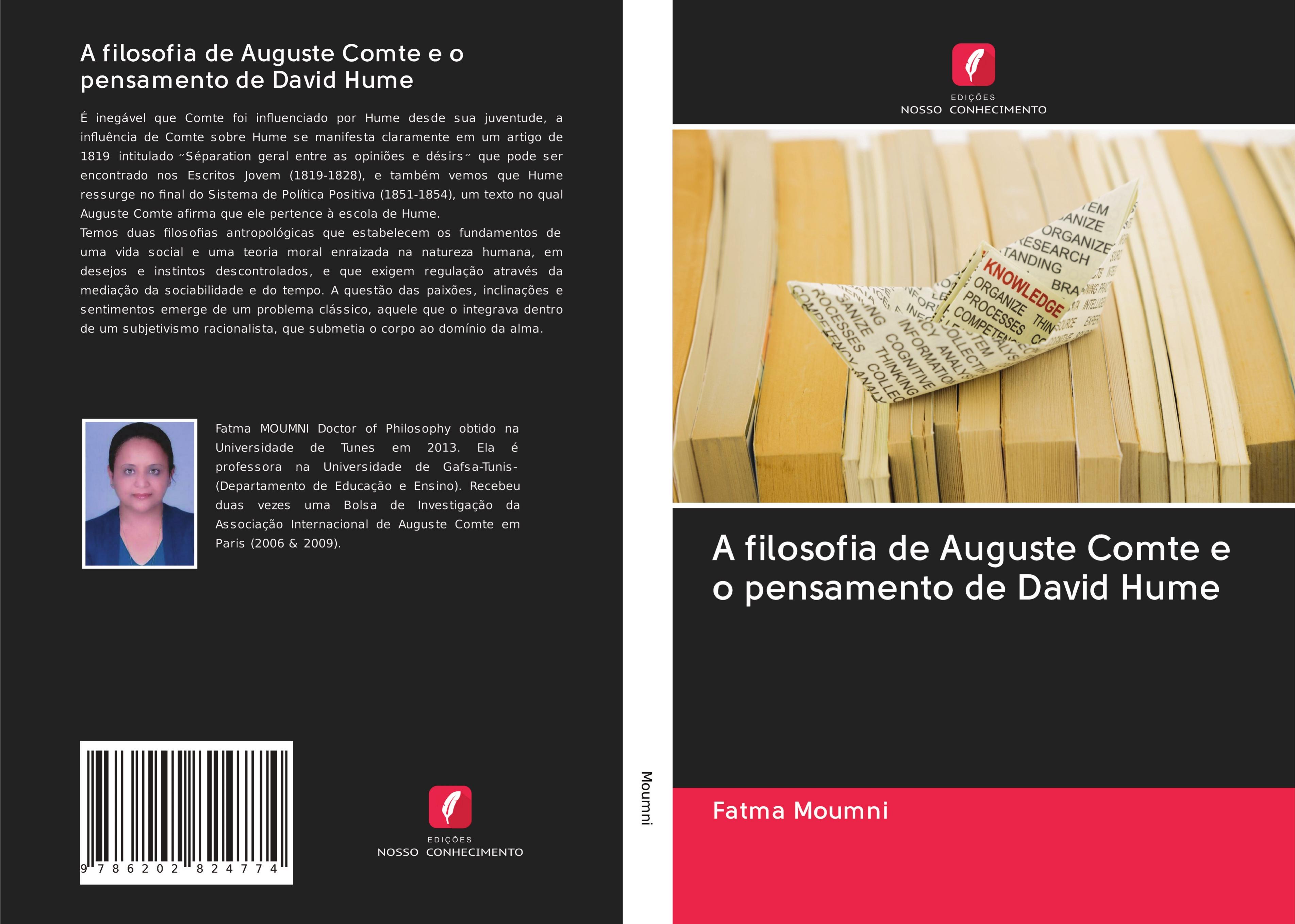 Vorderes Coverbild A filosofia de Auguste Comte e o pensamento de David Hume