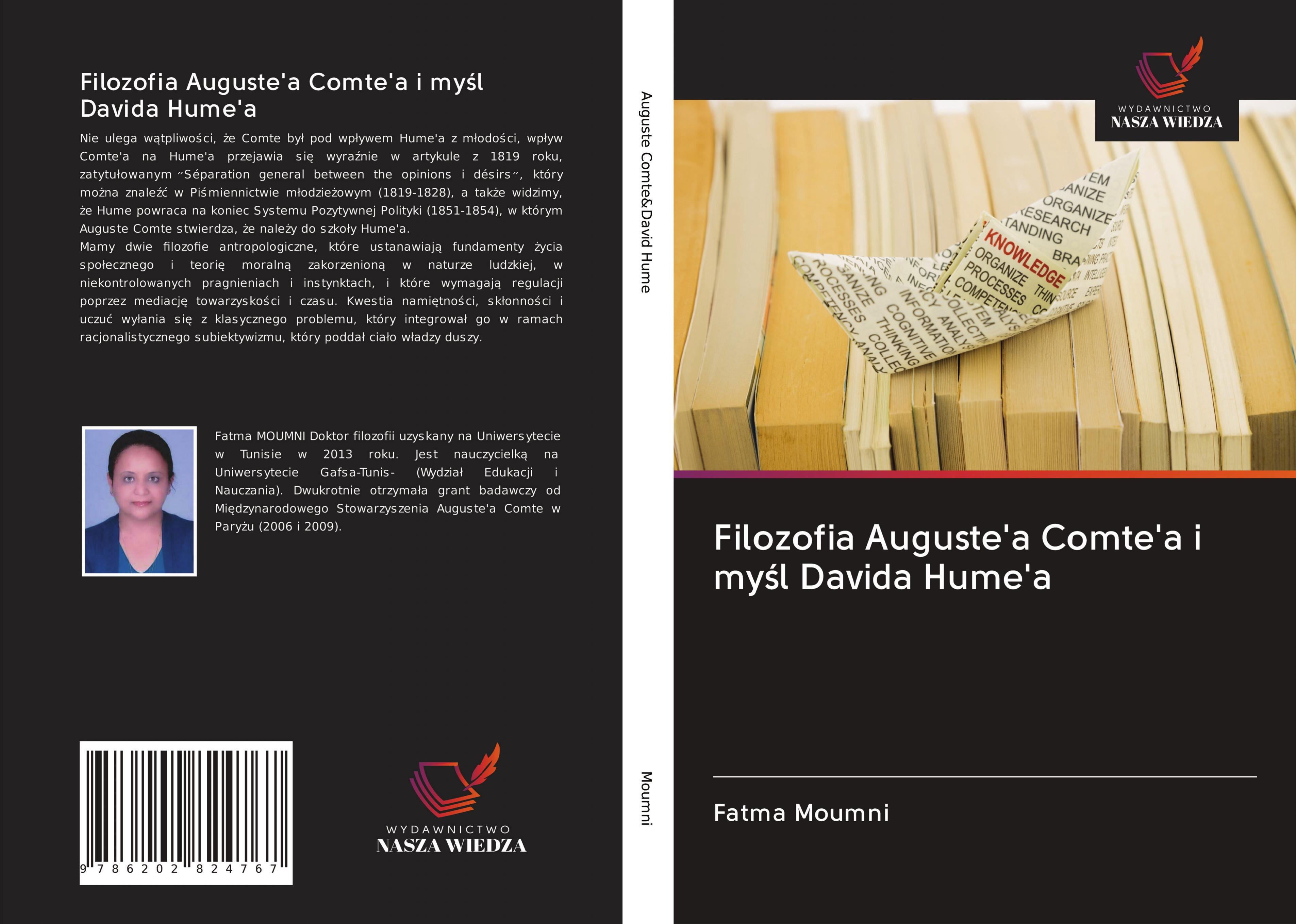 Vorderes Coverbild Filozofia Auguste'a Comte'a i my¿l Davida Hume'a