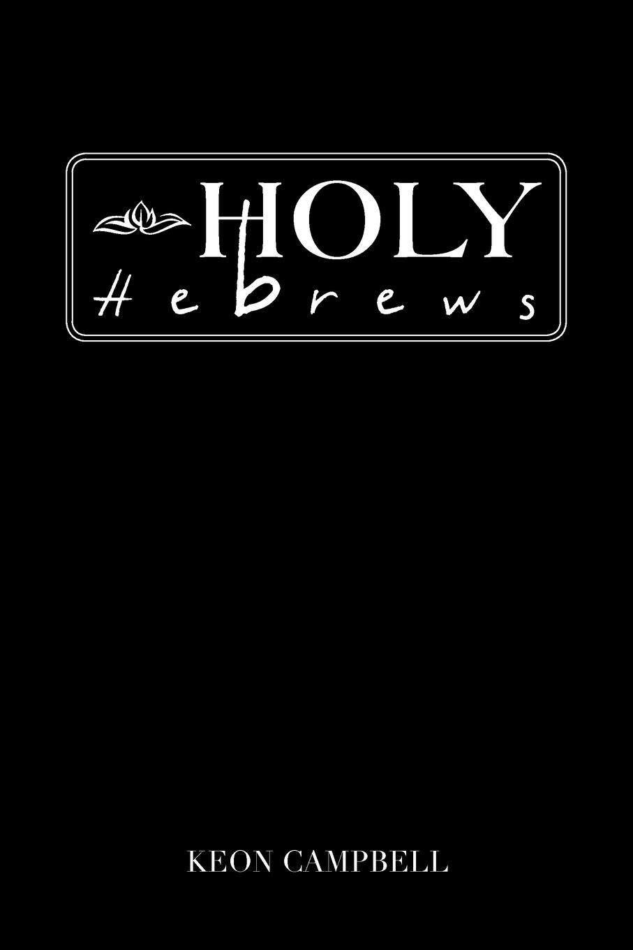 Vorderes Coverbild Holy Hebrews