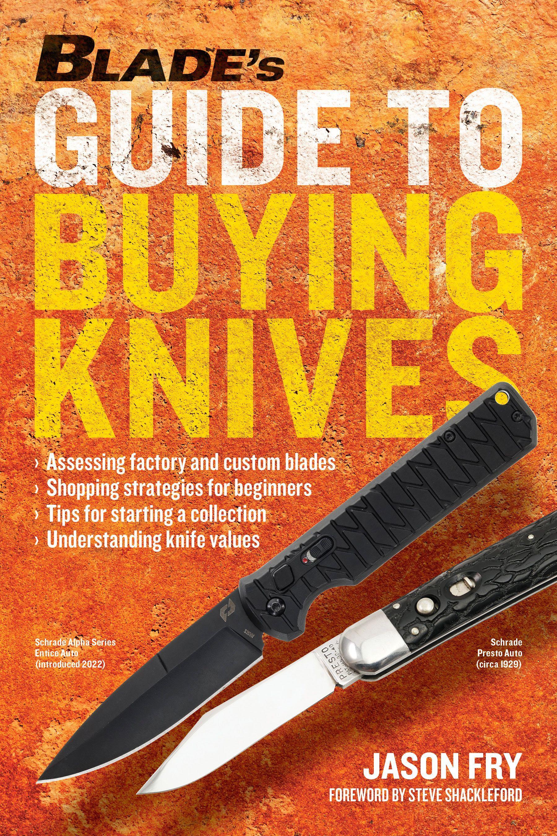 Vorderes Coverbild Blade's Guide to Buying Knives