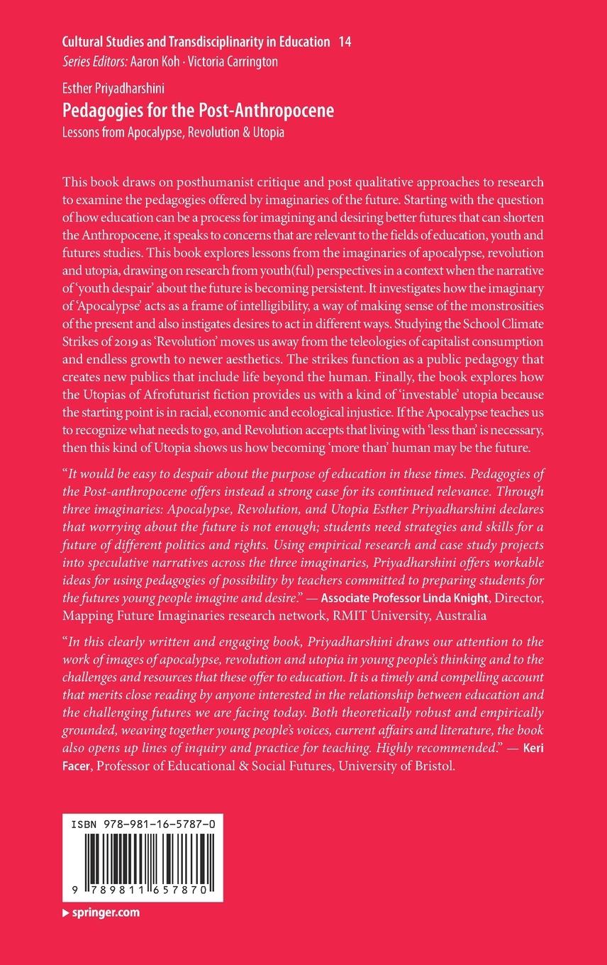 Rückseitencover Pedagogies for the Post-Anthropocene