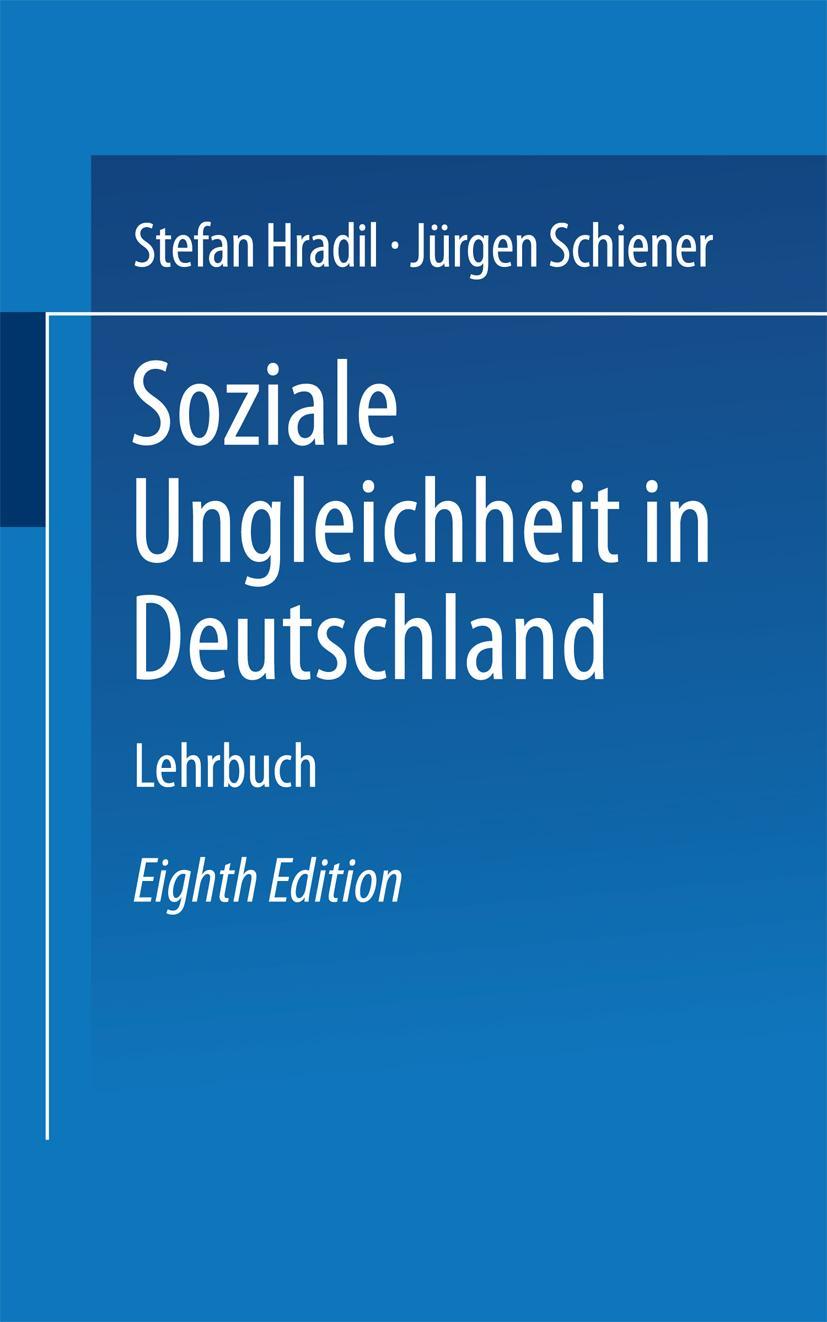 Vorderes Coverbild Soziale Ungleichheit in Deutschland