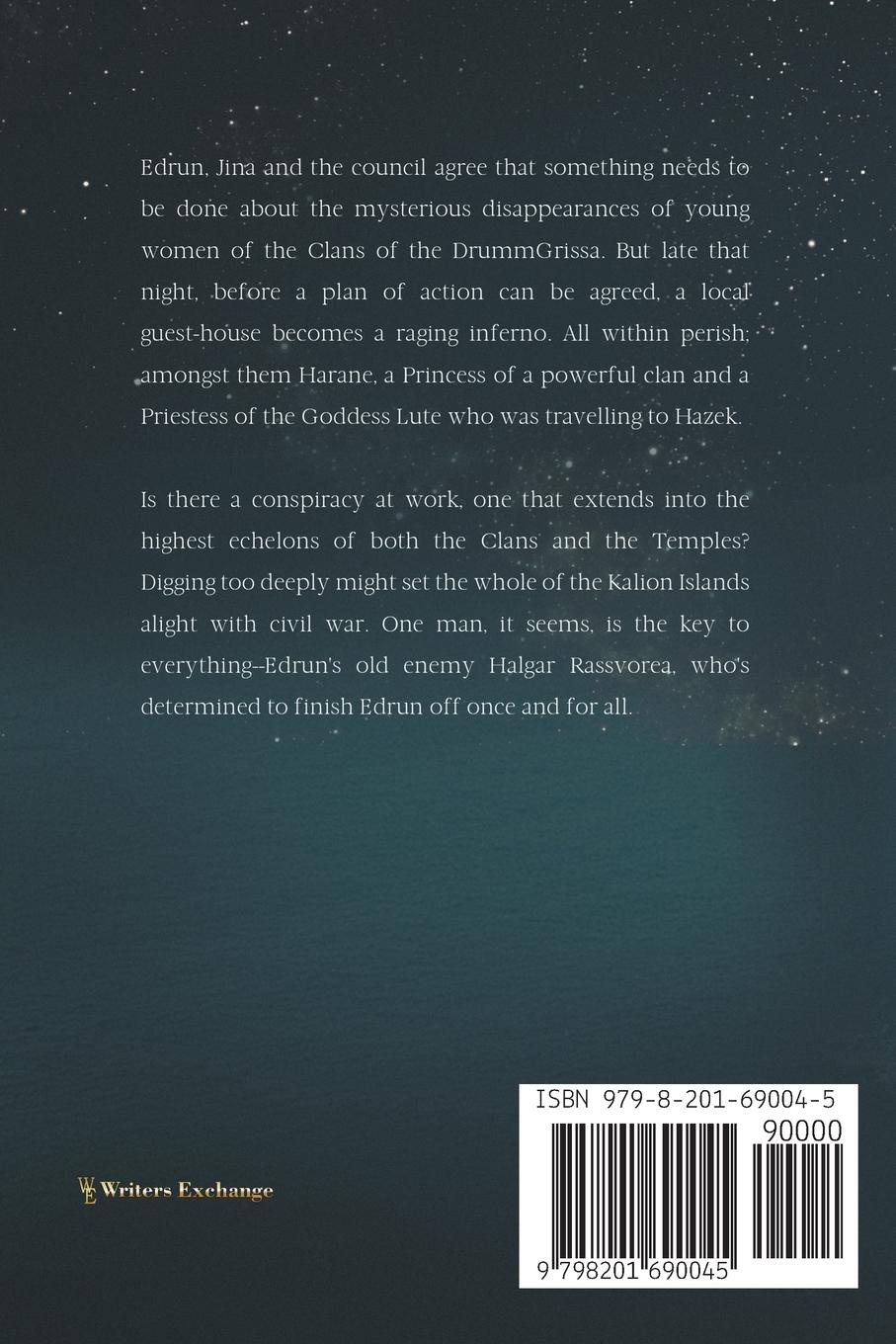 Rückseitencover The City of the Swan Goddess