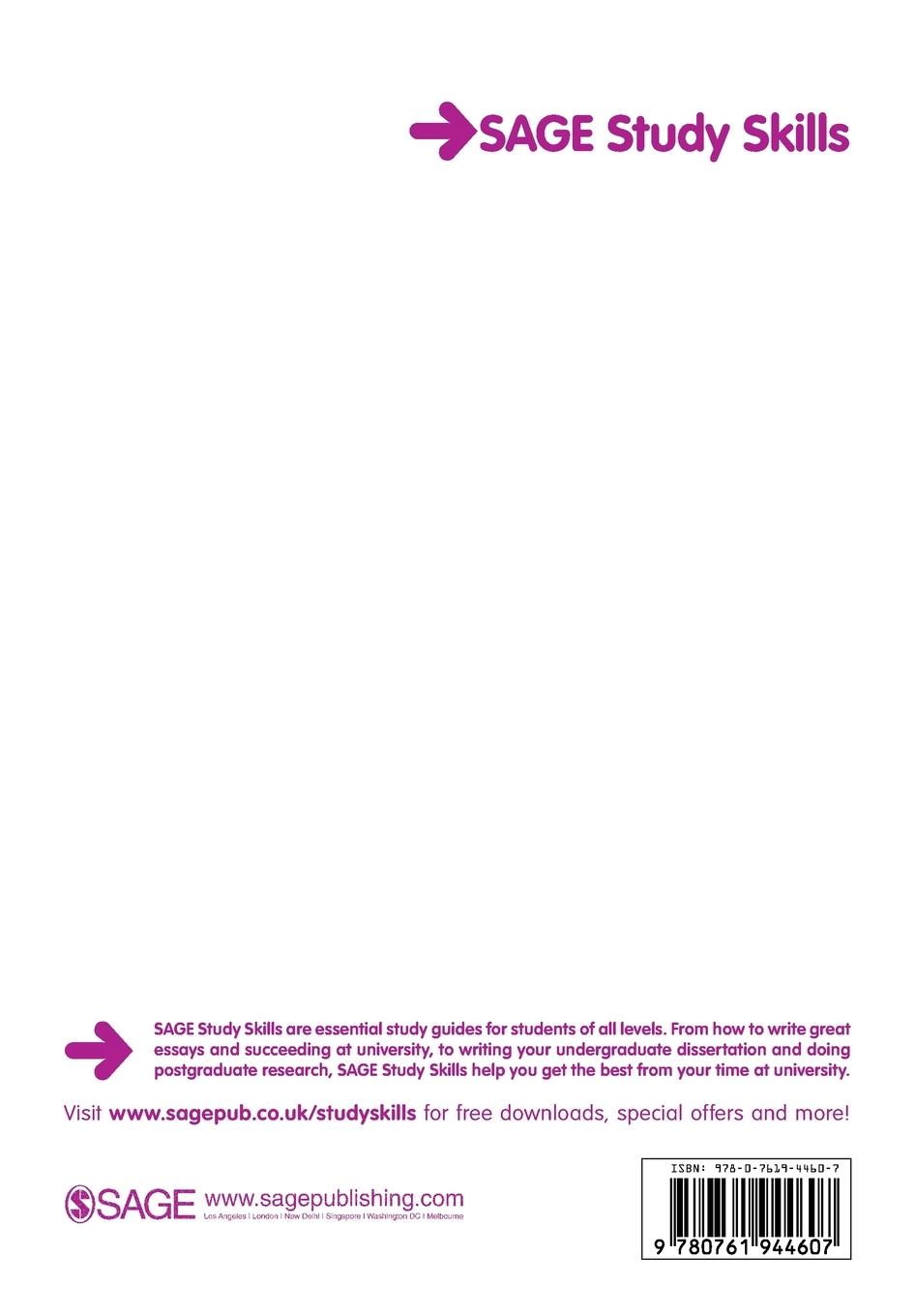 Rückseitencover From Postgraduate to Social Scientist