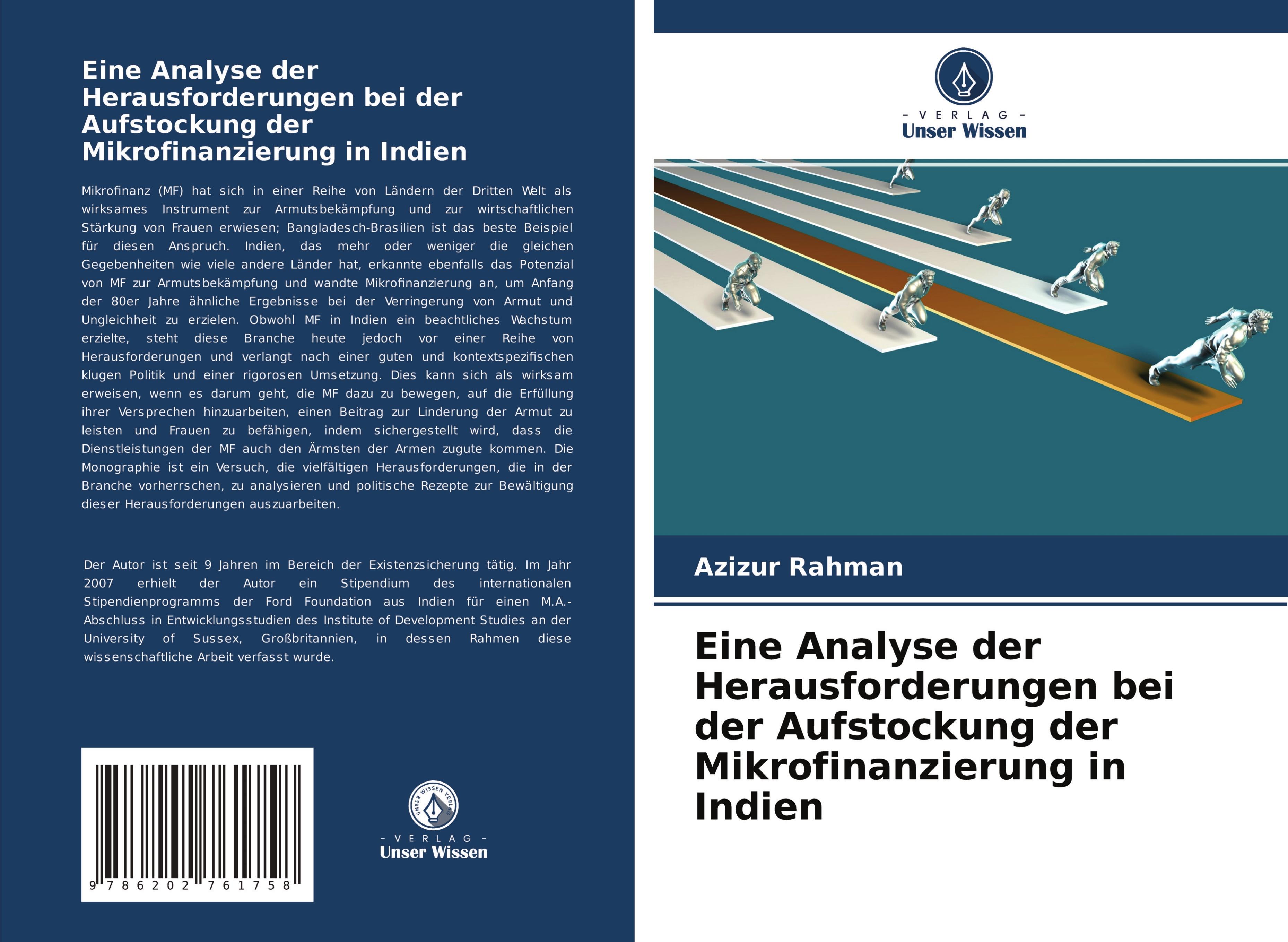 Vorderes Coverbild Eine Analyse der Herausforderungen bei der Aufstockung der Mikrofinanzierung in Indien