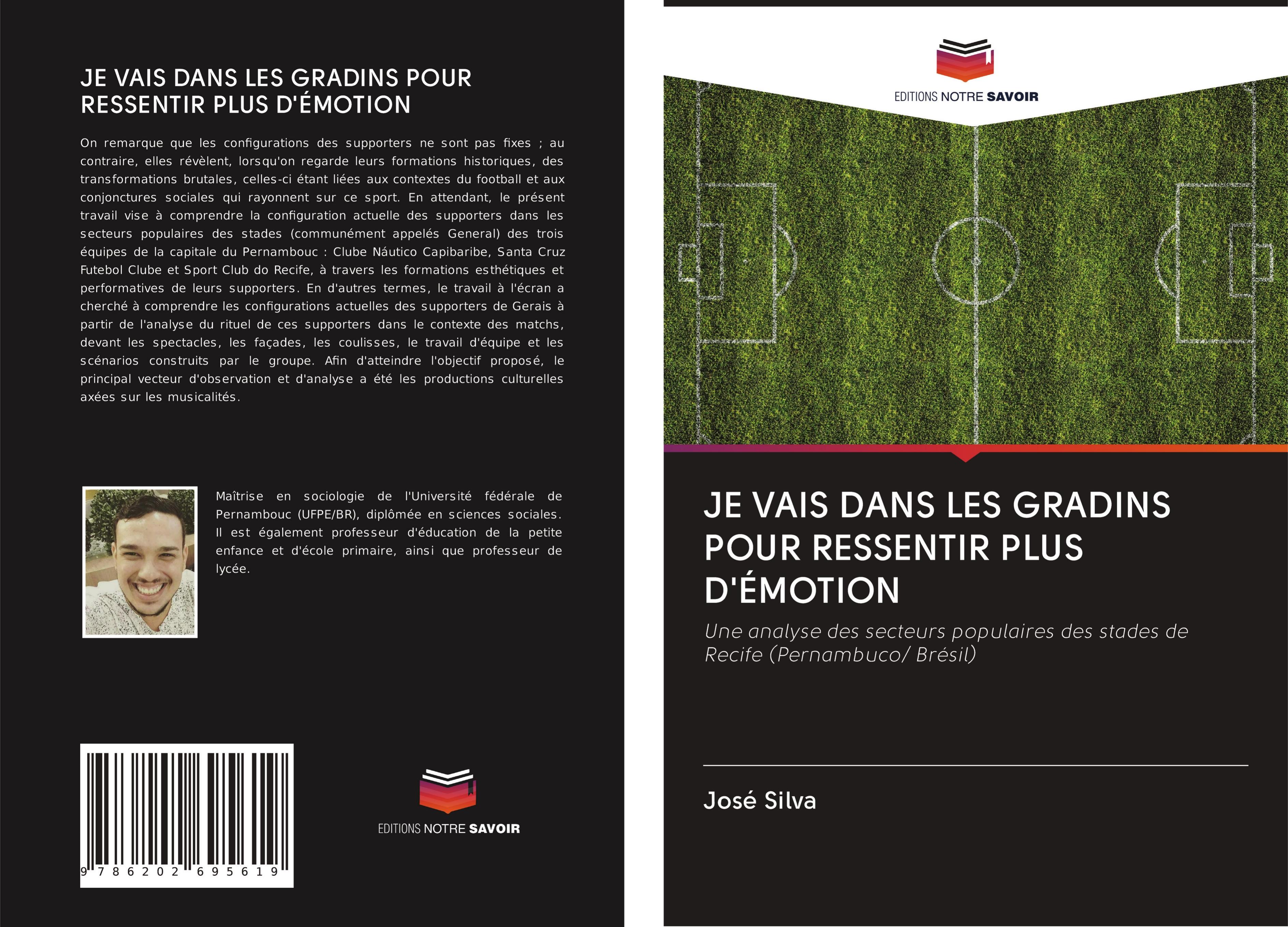 Vorderes Coverbild JE VAIS DANS LES GRADINS POUR RESSENTIR PLUS D'ÉMOTION