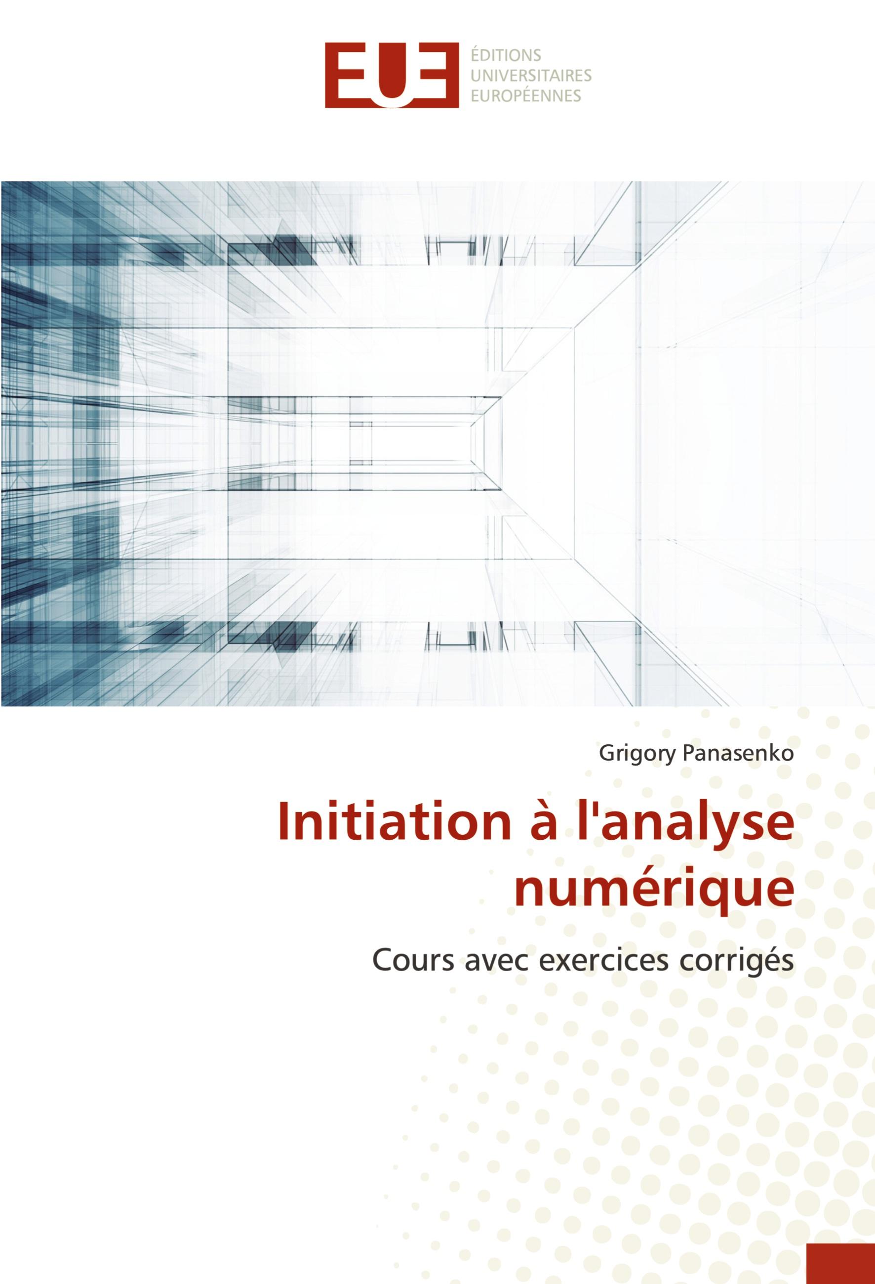 Vorderes Coverbild Initiation à l'analyse numérique