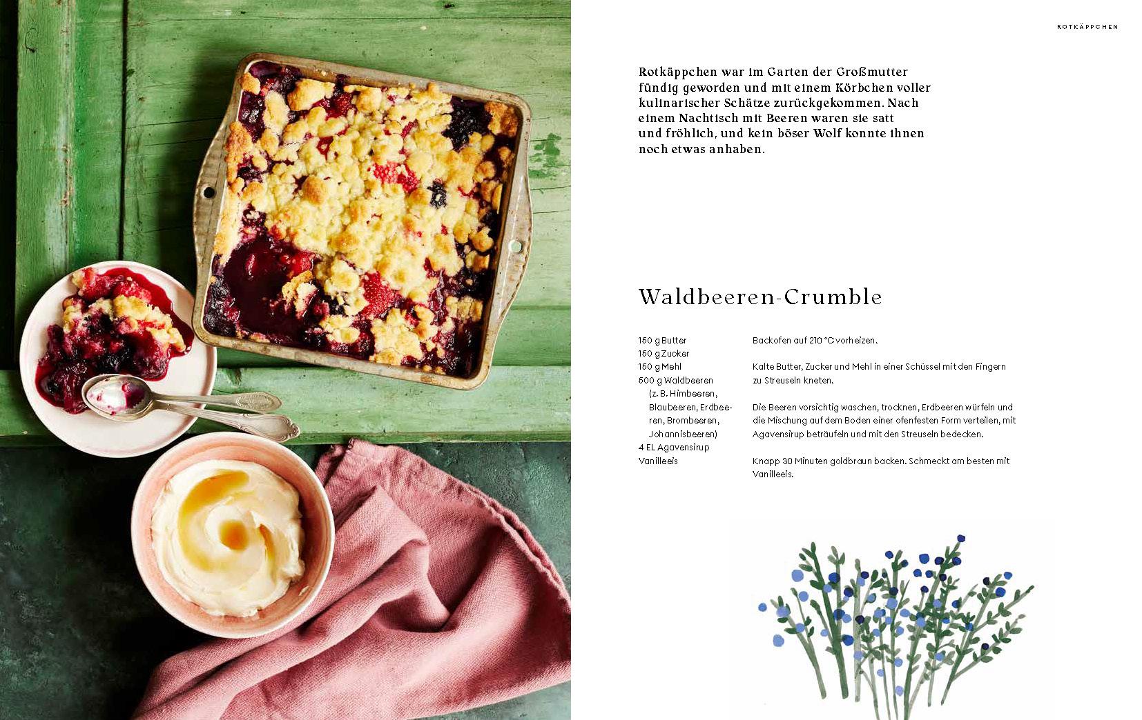 Beispielinhalt (Bild) Das Kochbuch der Märchen