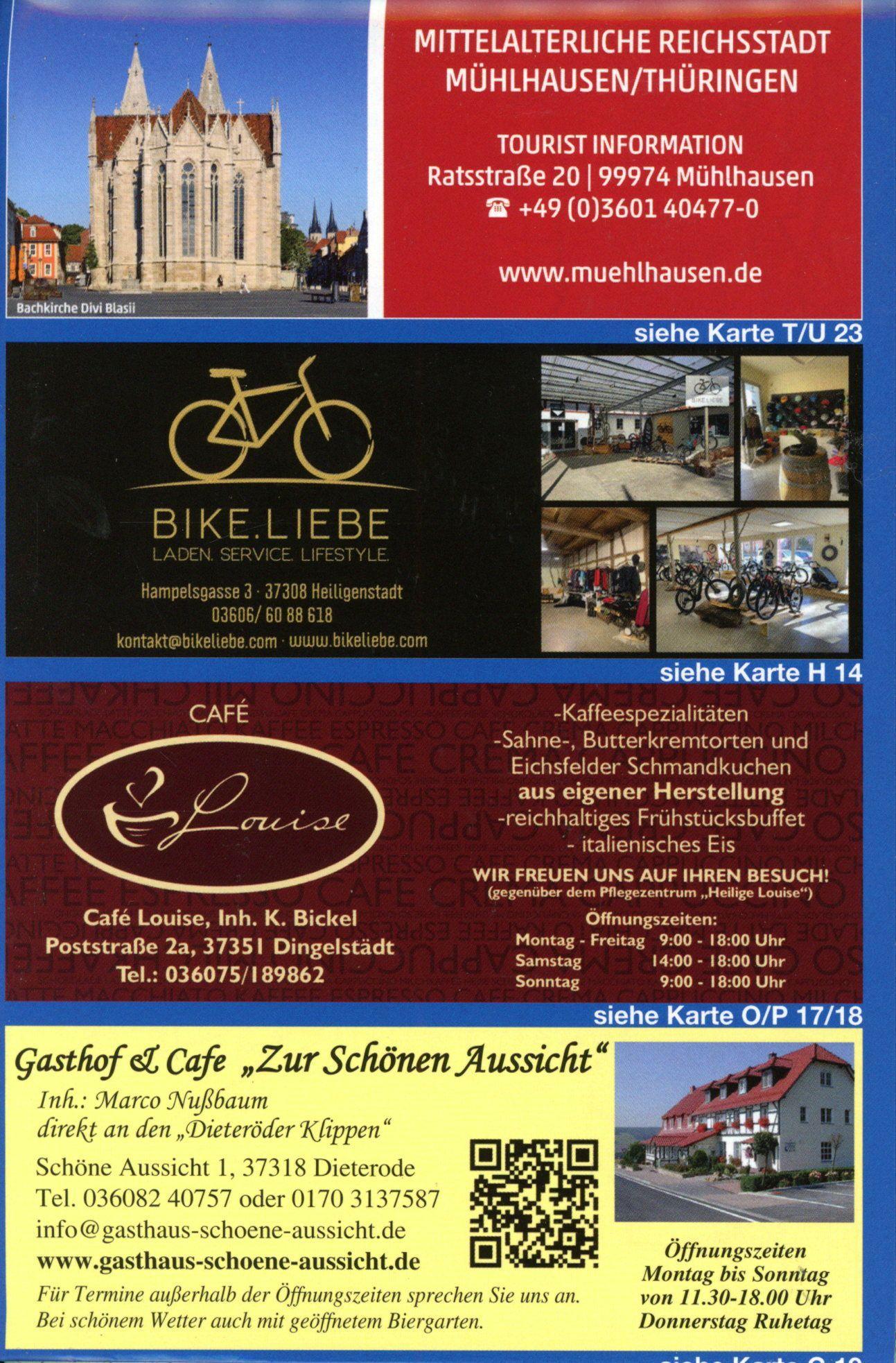 Beispielinhalt (Bild) Landkreis Eichsfeld 1:50 000