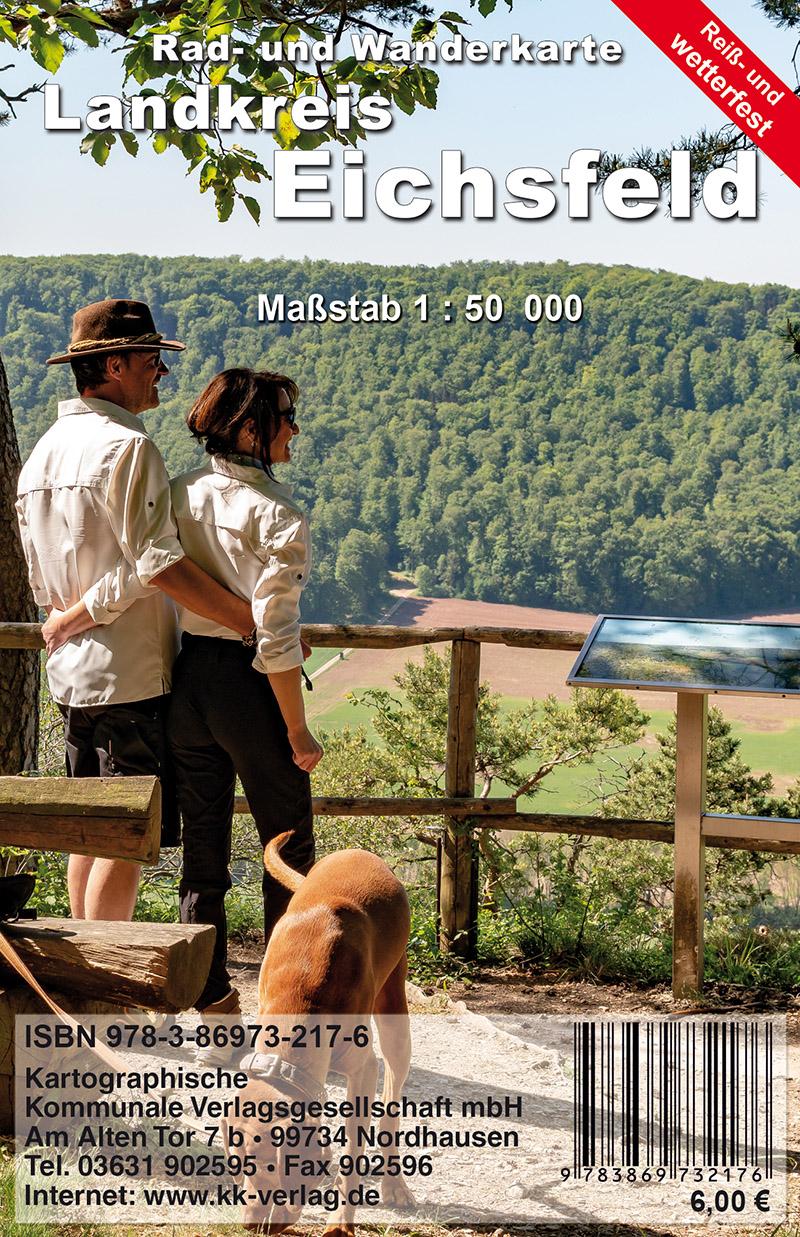 Vorderes Coverbild Landkreis Eichsfeld 1:50 000