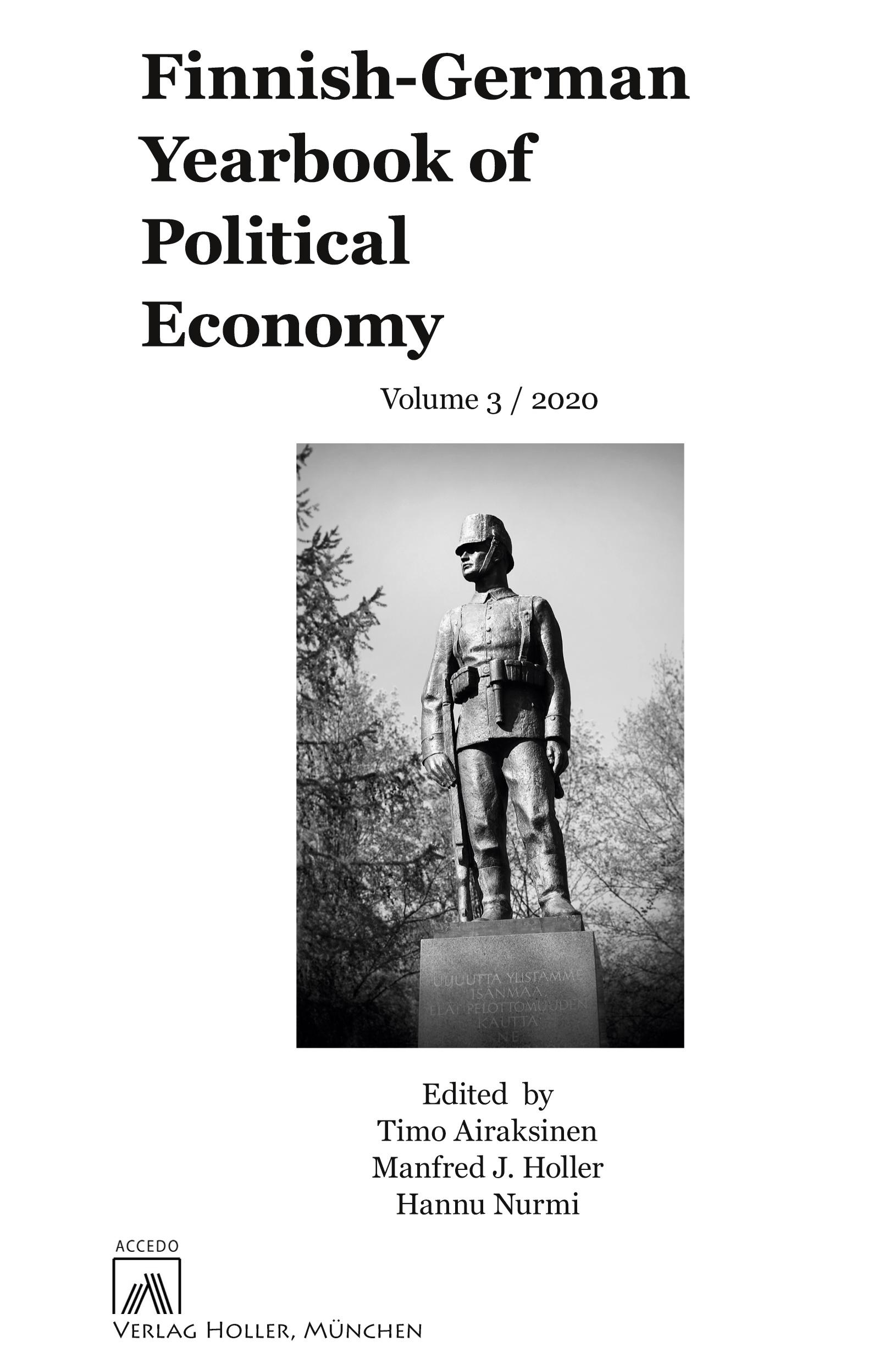 Vorderes Coverbild Finnish-German Yearbook of Political Economy, Volume 3