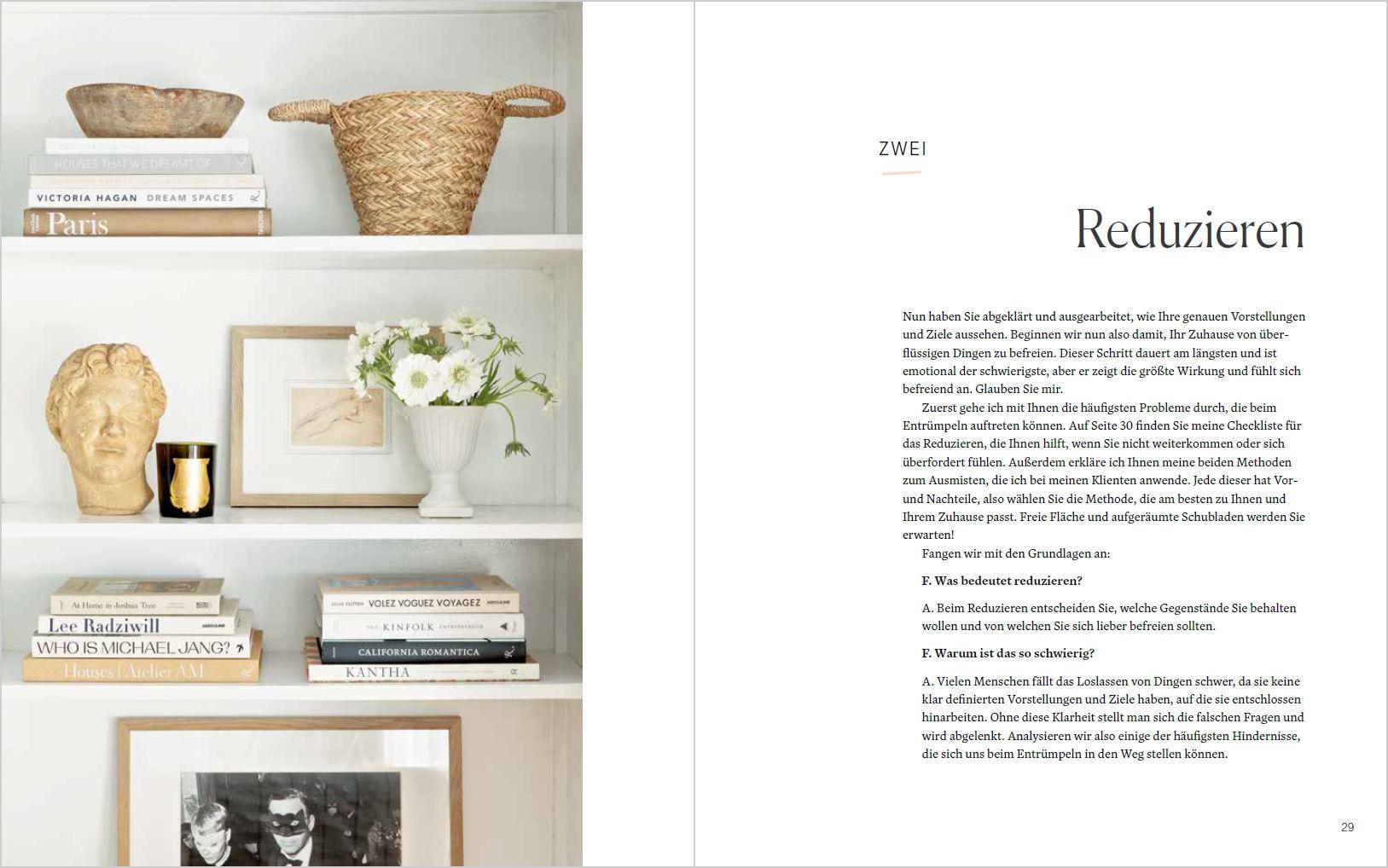 Beispielinhalt (Bild) Minimalista: Besseres Zuhause - besseres Leben