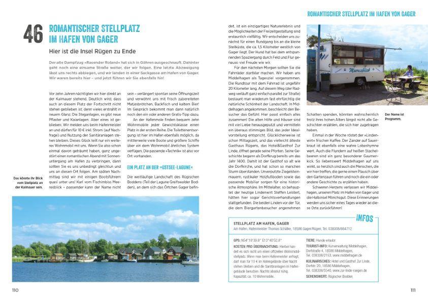 Beispielinhalt (Bild) Die besten Wohnmobil-Stellplätze Deutschland