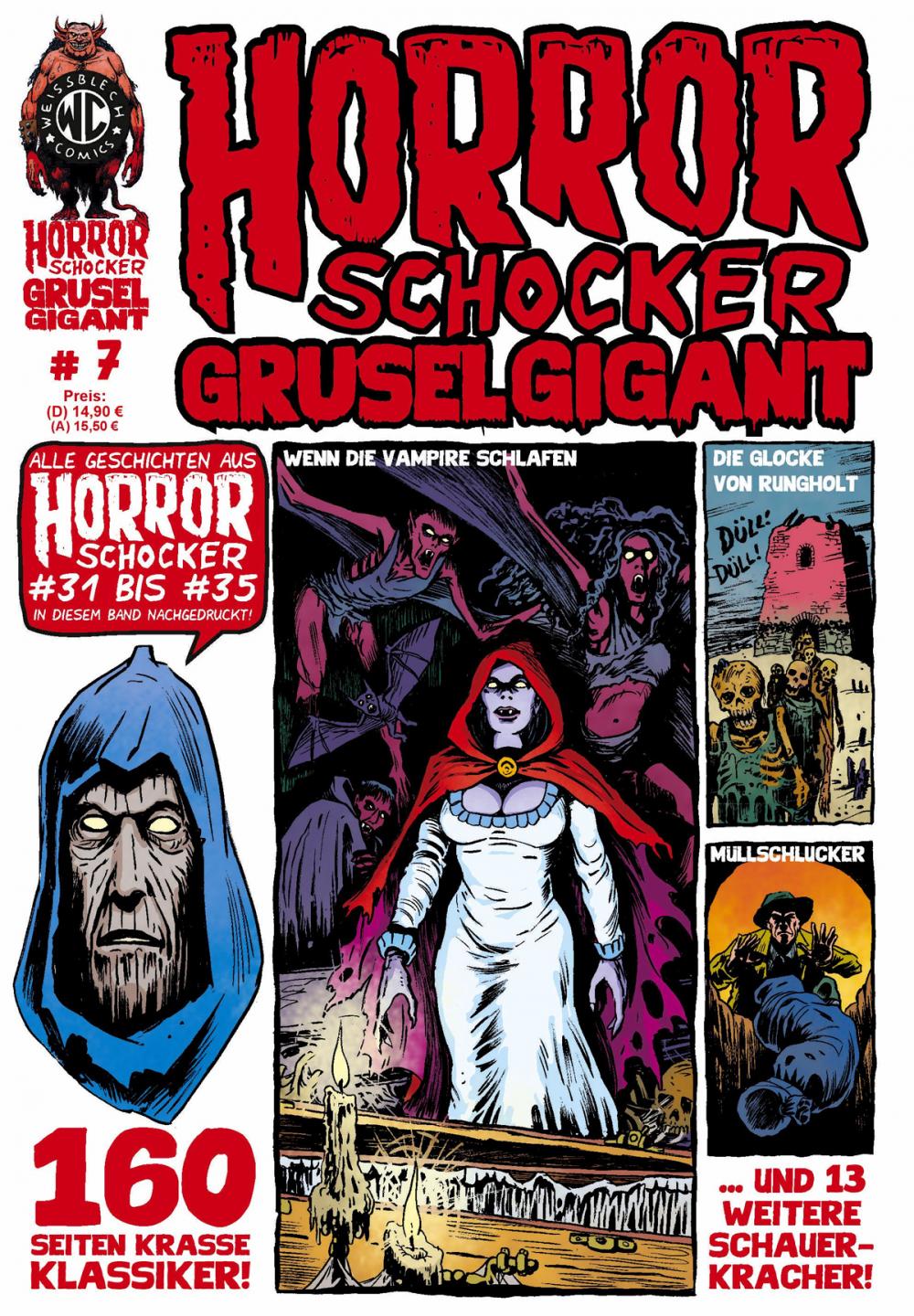 Vorderes Coverbild Horrorschocker Grusel Gigant 7