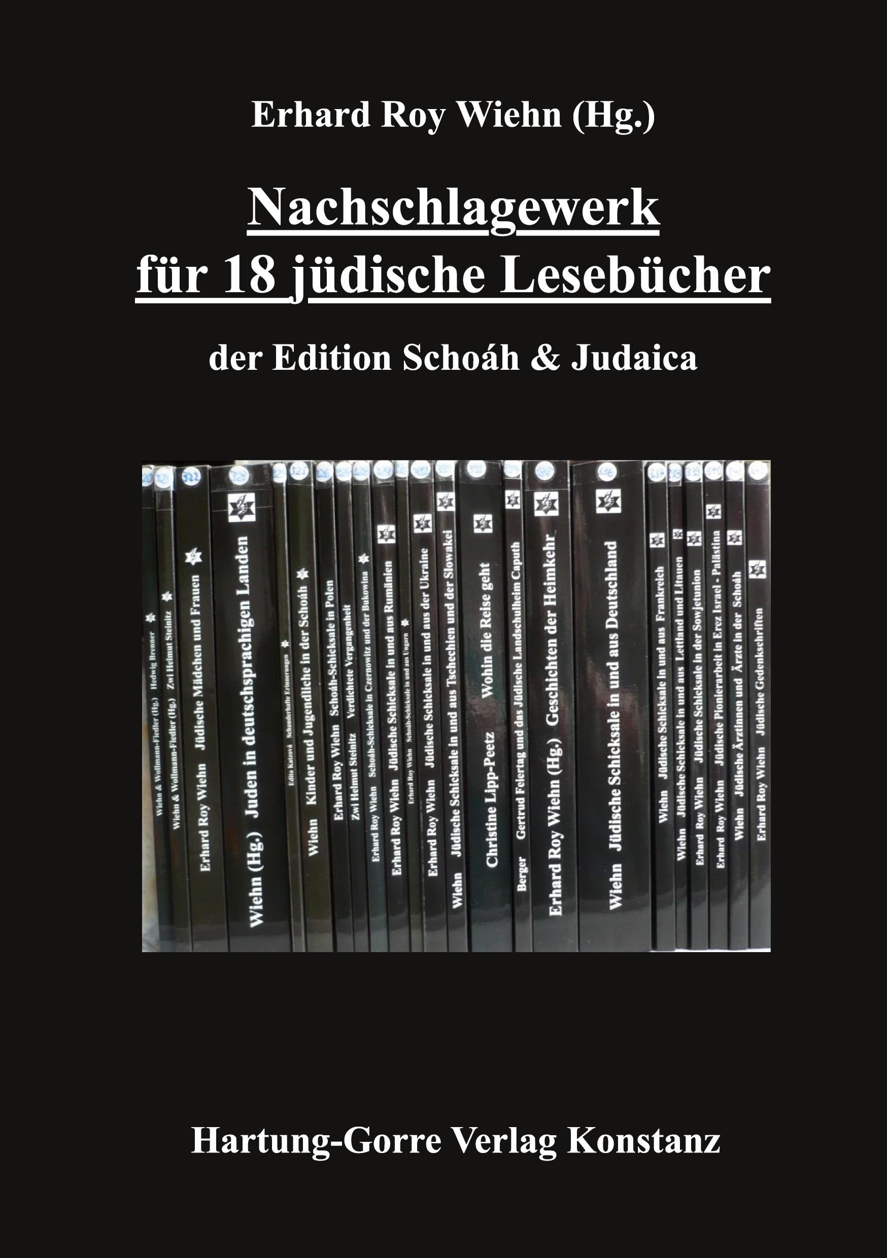 Vorderes Coverbild Nachschlagewerk für 18 jüdische Lesebücher