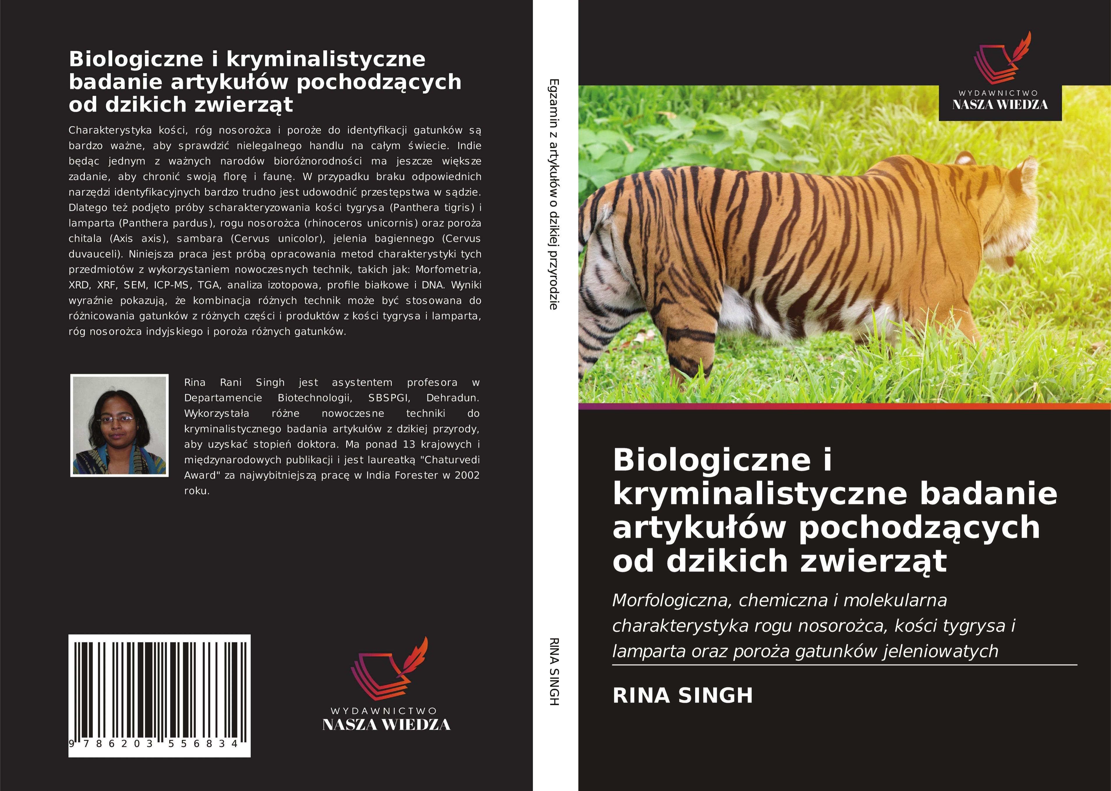 Vorderes Coverbild Biologiczne i kryminalistyczne badanie artyku¿ów pochodz¿cych od dzikich zwierz¿t