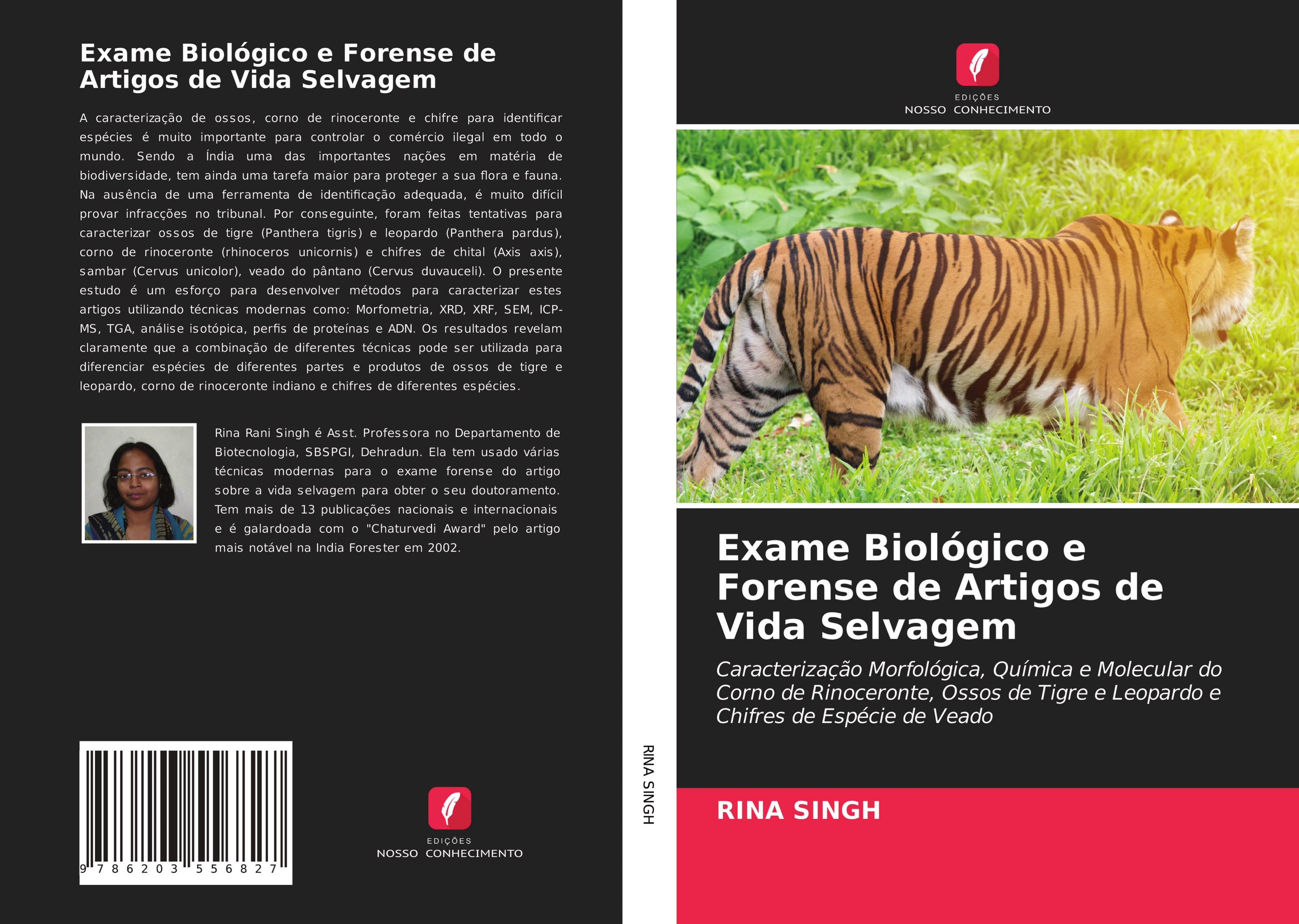 Vorderes Coverbild Exame Biológico e Forense de Artigos de Vida Selvagem
