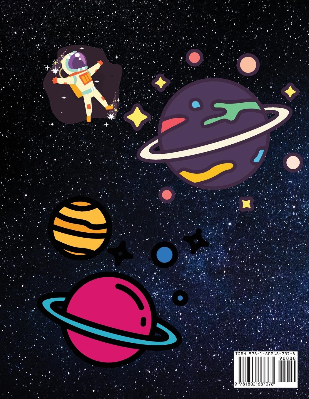 Rückseitencover SPACE coloring book