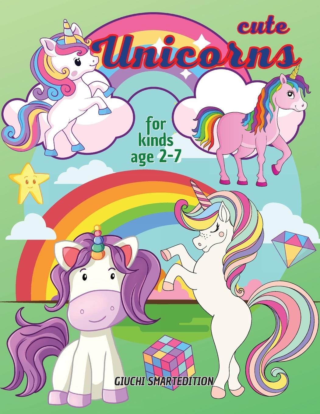 Vorderes Coverbild Cute Unicorns coloring book 1