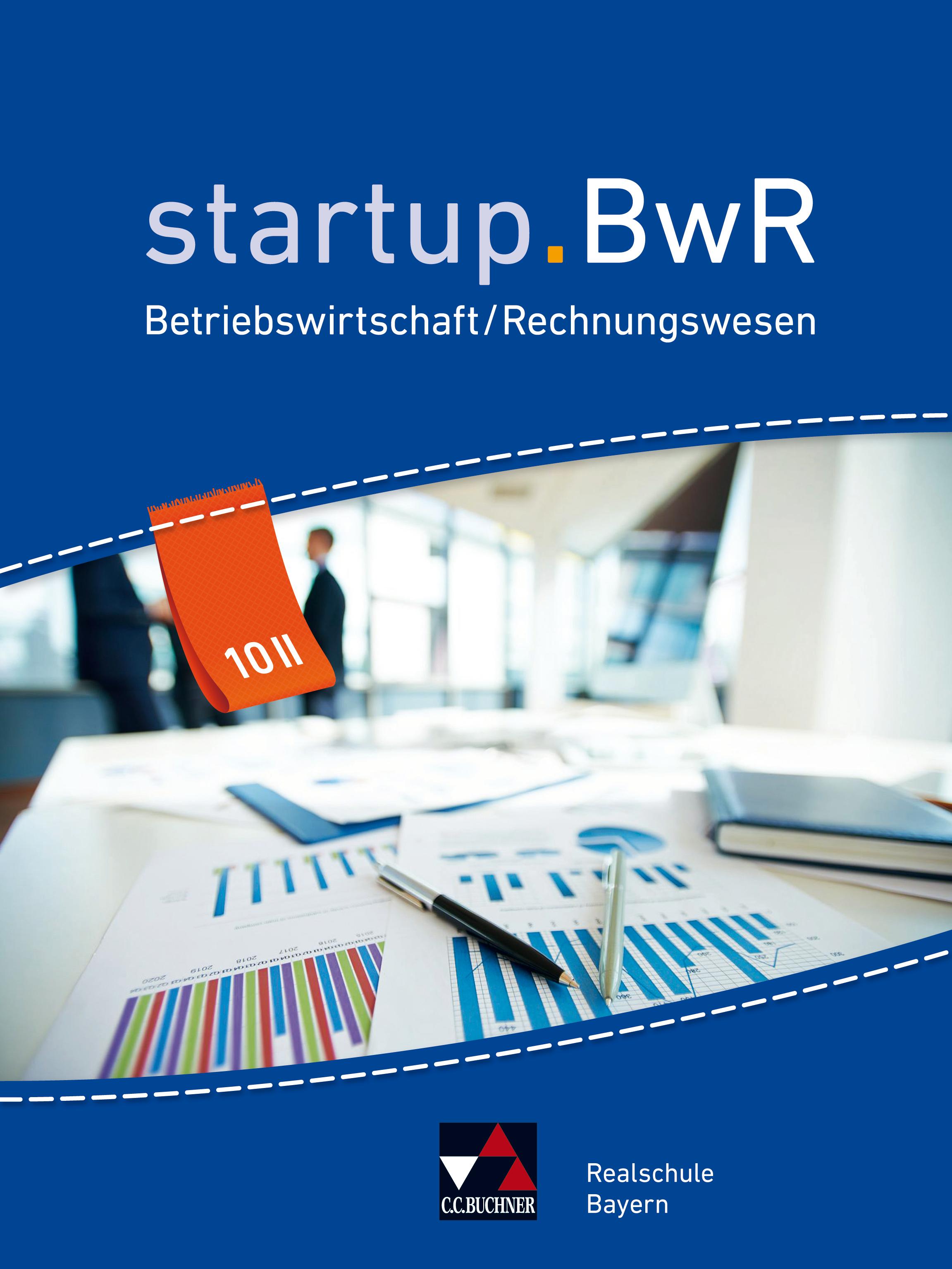 Vorderes Coverbild startup.BWR Realschule 10 II