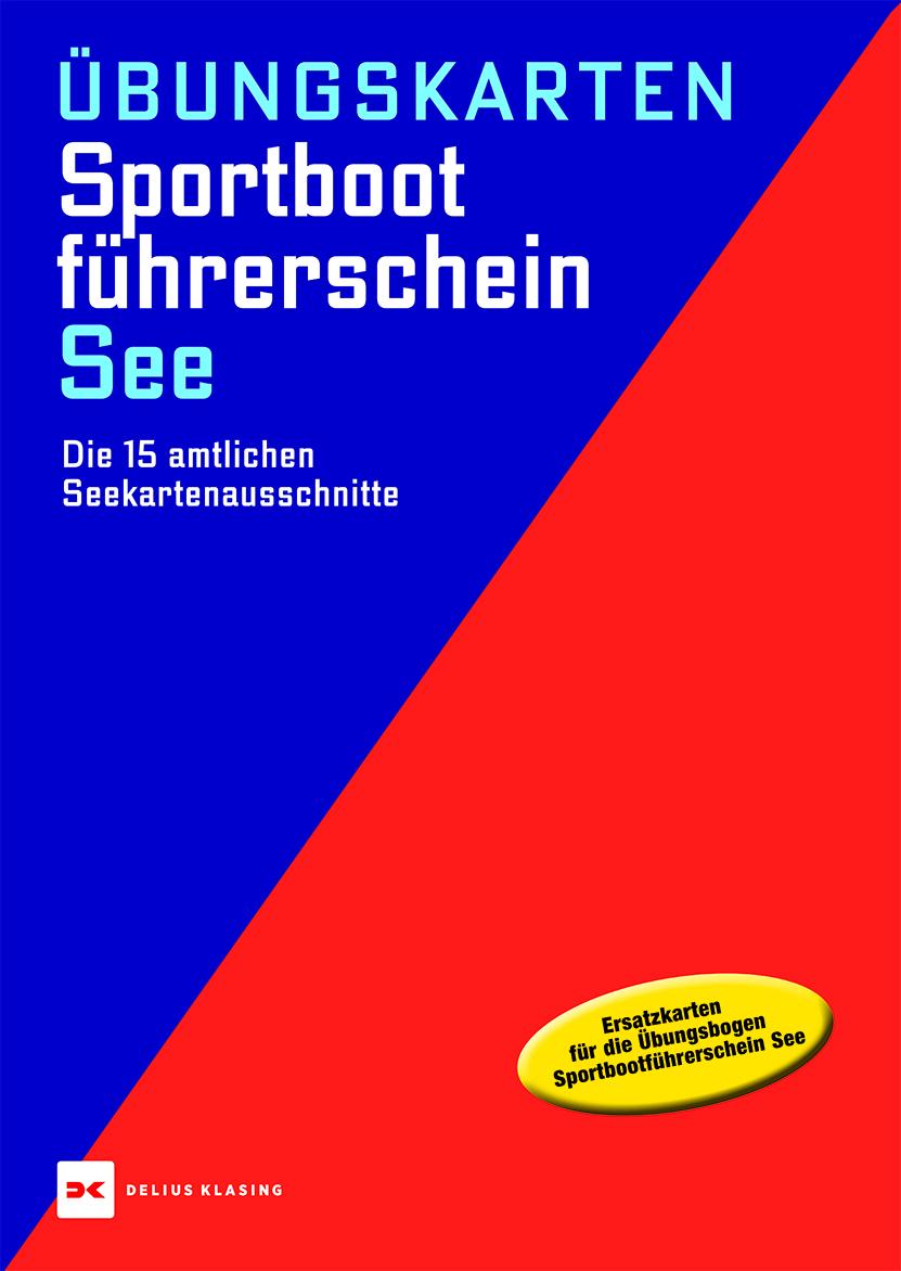 Vorderes Coverbild Übungskarten Sportbootführerschein See