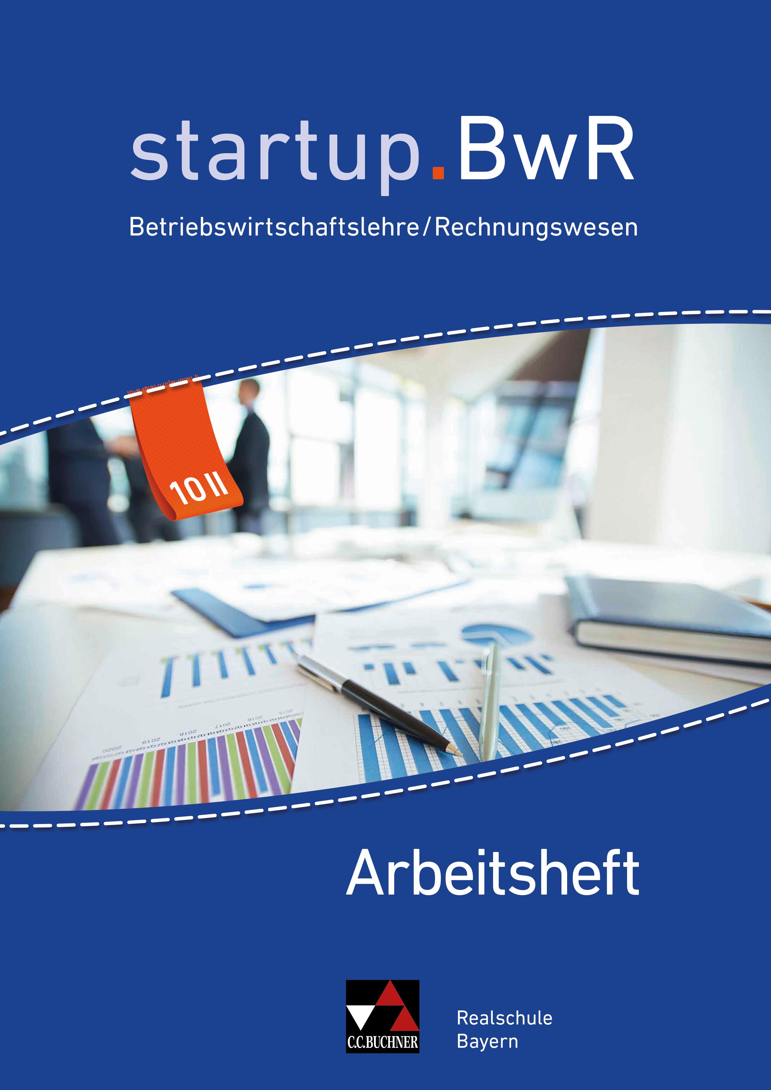 Vorderes Coverbild startup.BWR Realschule AH 10 II
