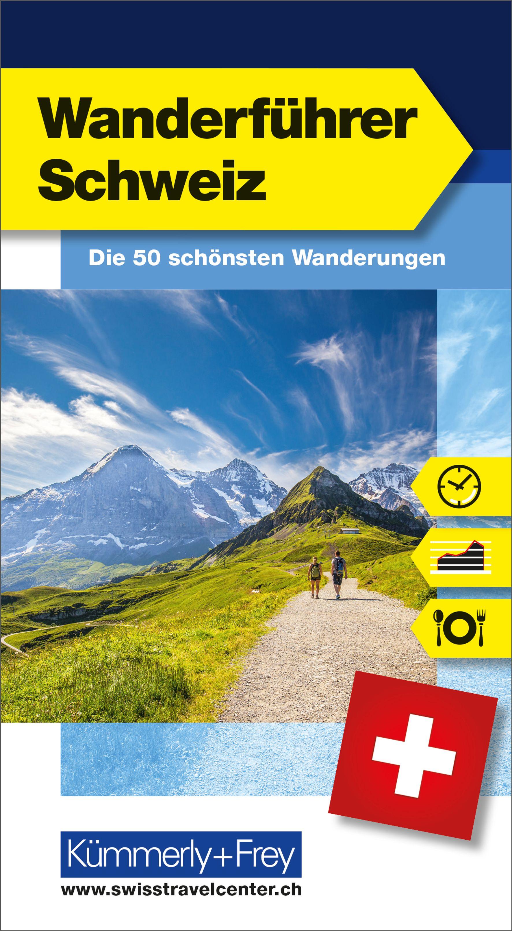 Vorderes Coverbild Wanderführer Schweiz