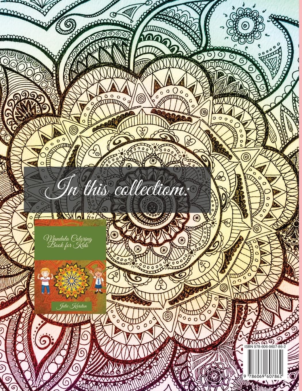 Rückseitencover Mandala Coloring Book