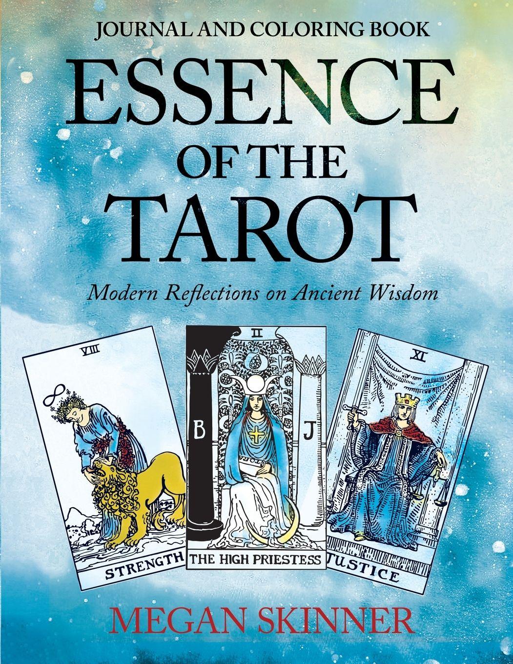 Vorderes Coverbild Essence of the Tarot Journal and Coloring Book