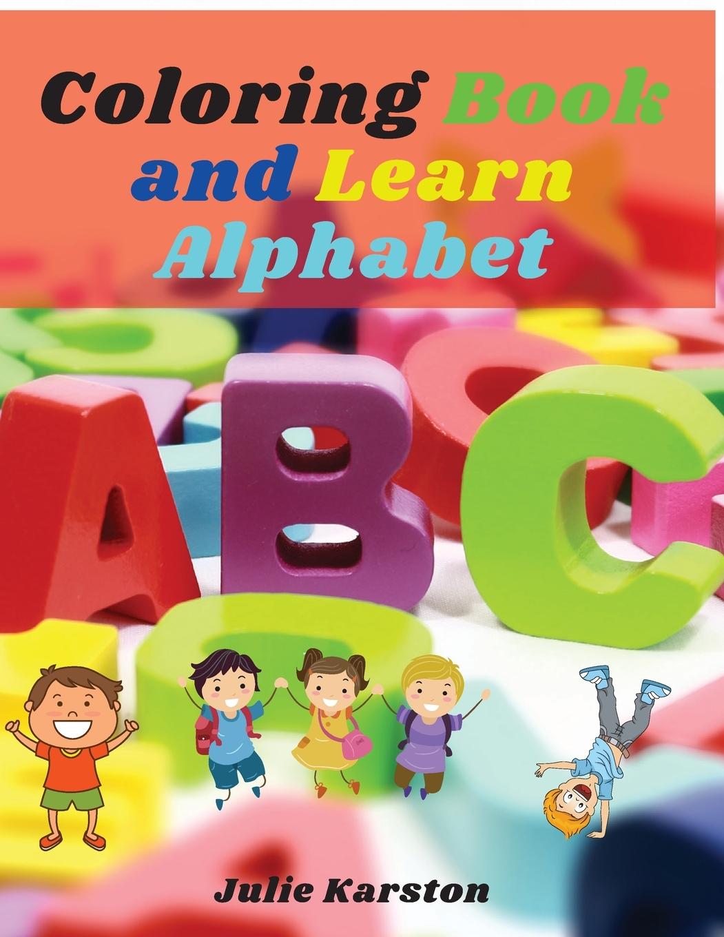 Vorderes Coverbild Coloring Book and Learn Alphabet