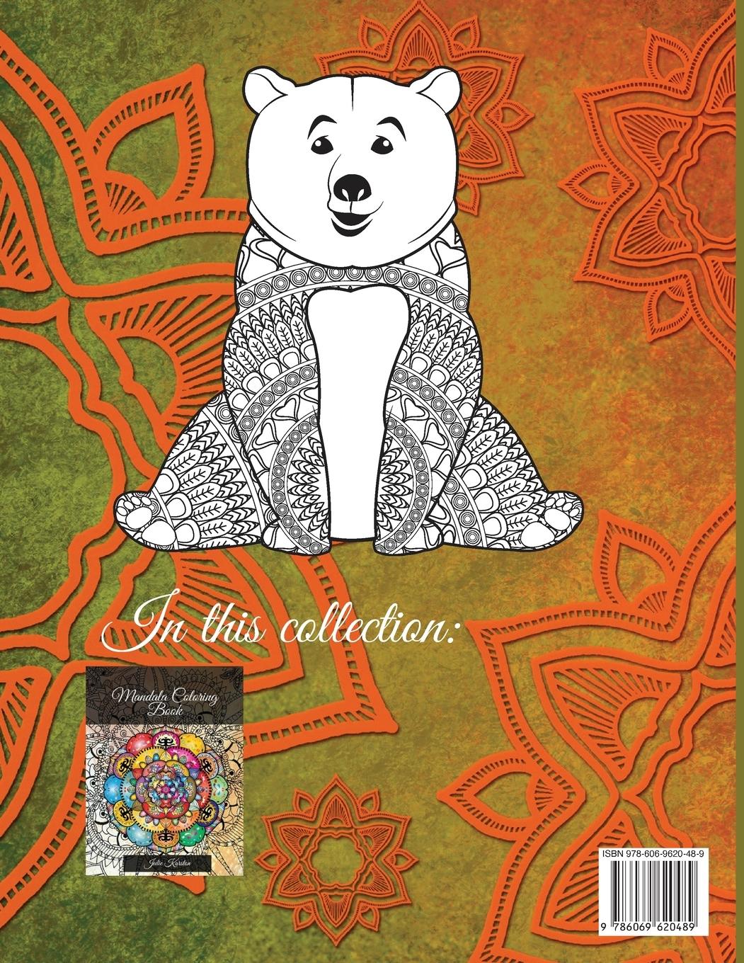 Rückseitencover Mandala Coloring Book for Kids