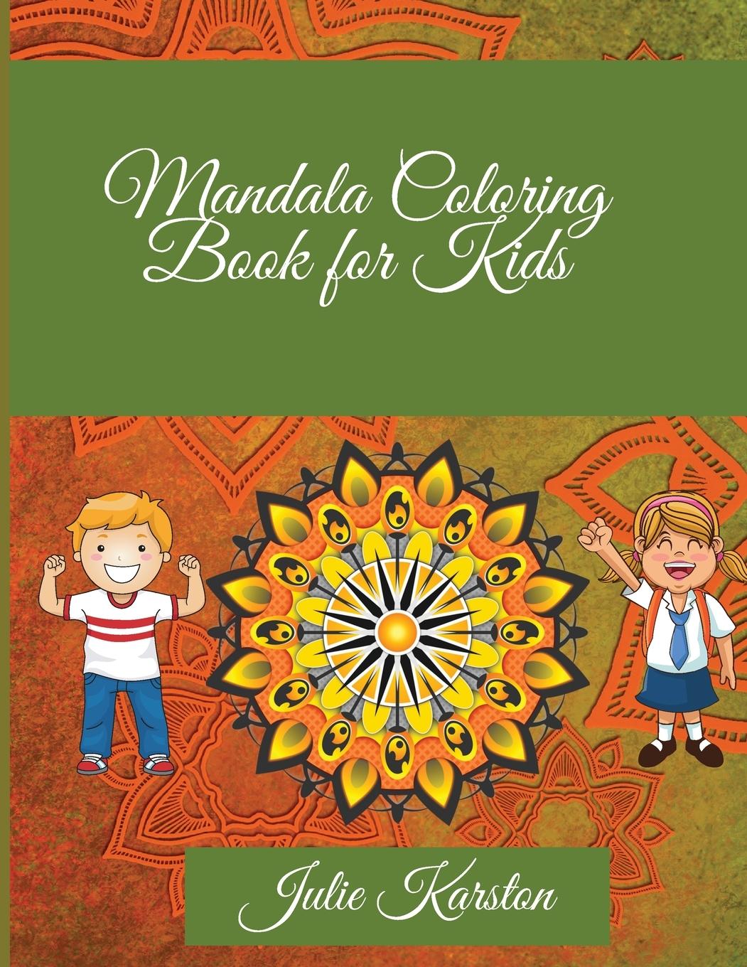 Vorderes Coverbild Mandala Coloring Book for Kids