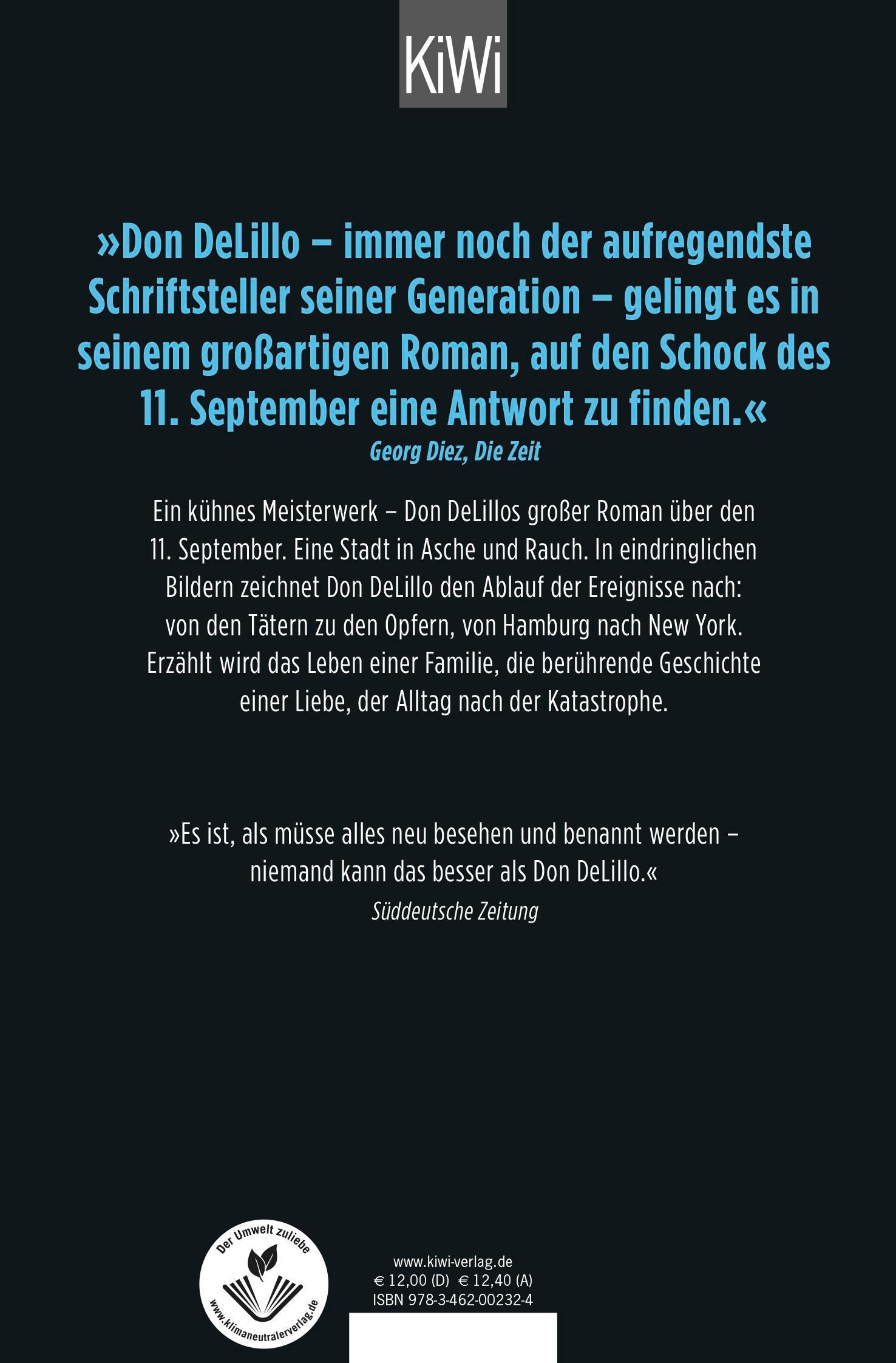 Rückseitencover Falling Man