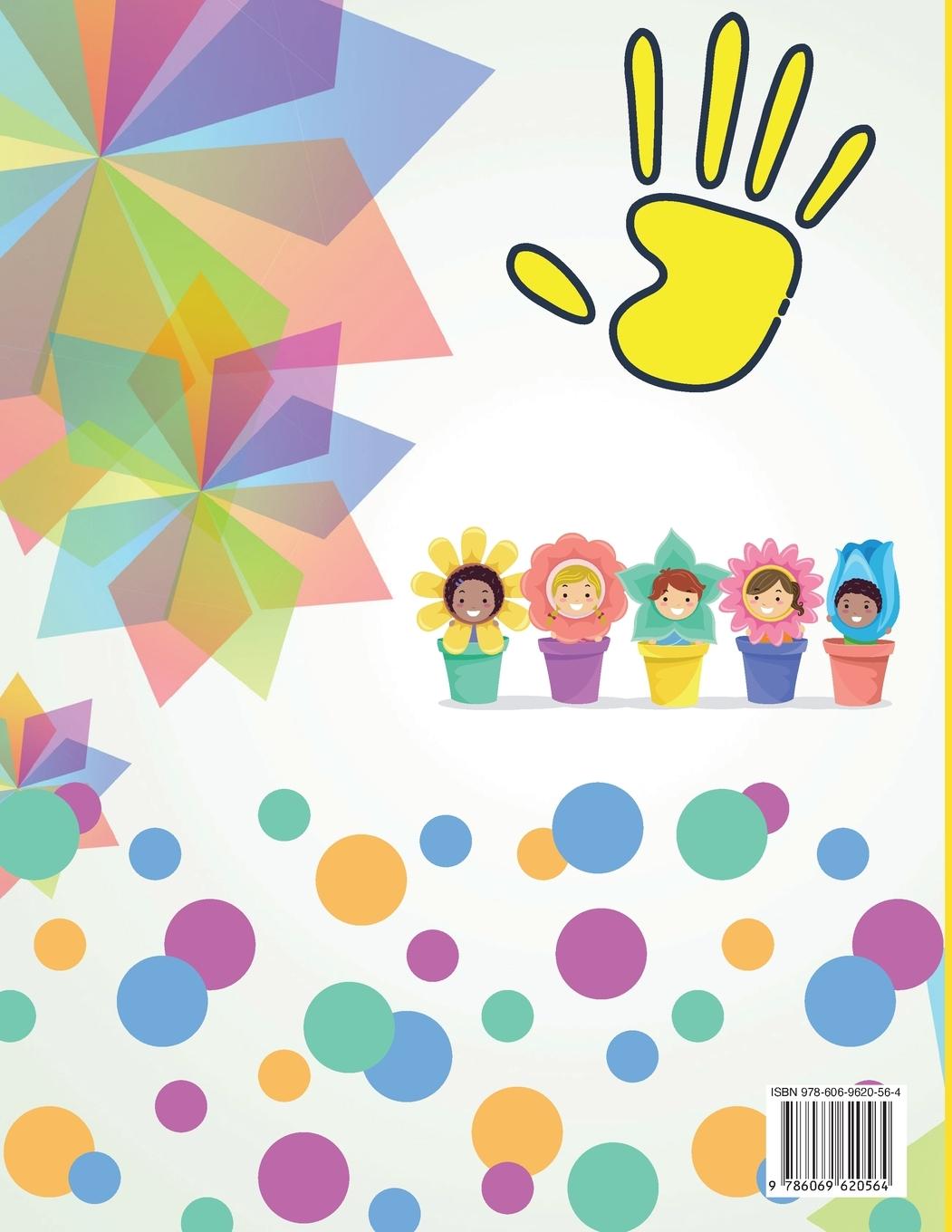 Rückseitencover Coloring Book for Girls Ages 4-8