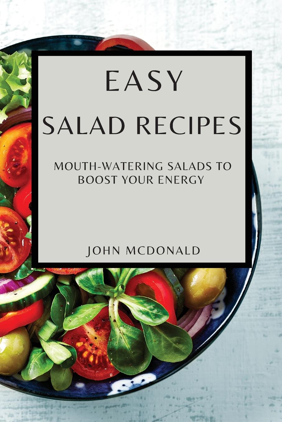 Vorderes Coverbild EASY SALAD RECIPES