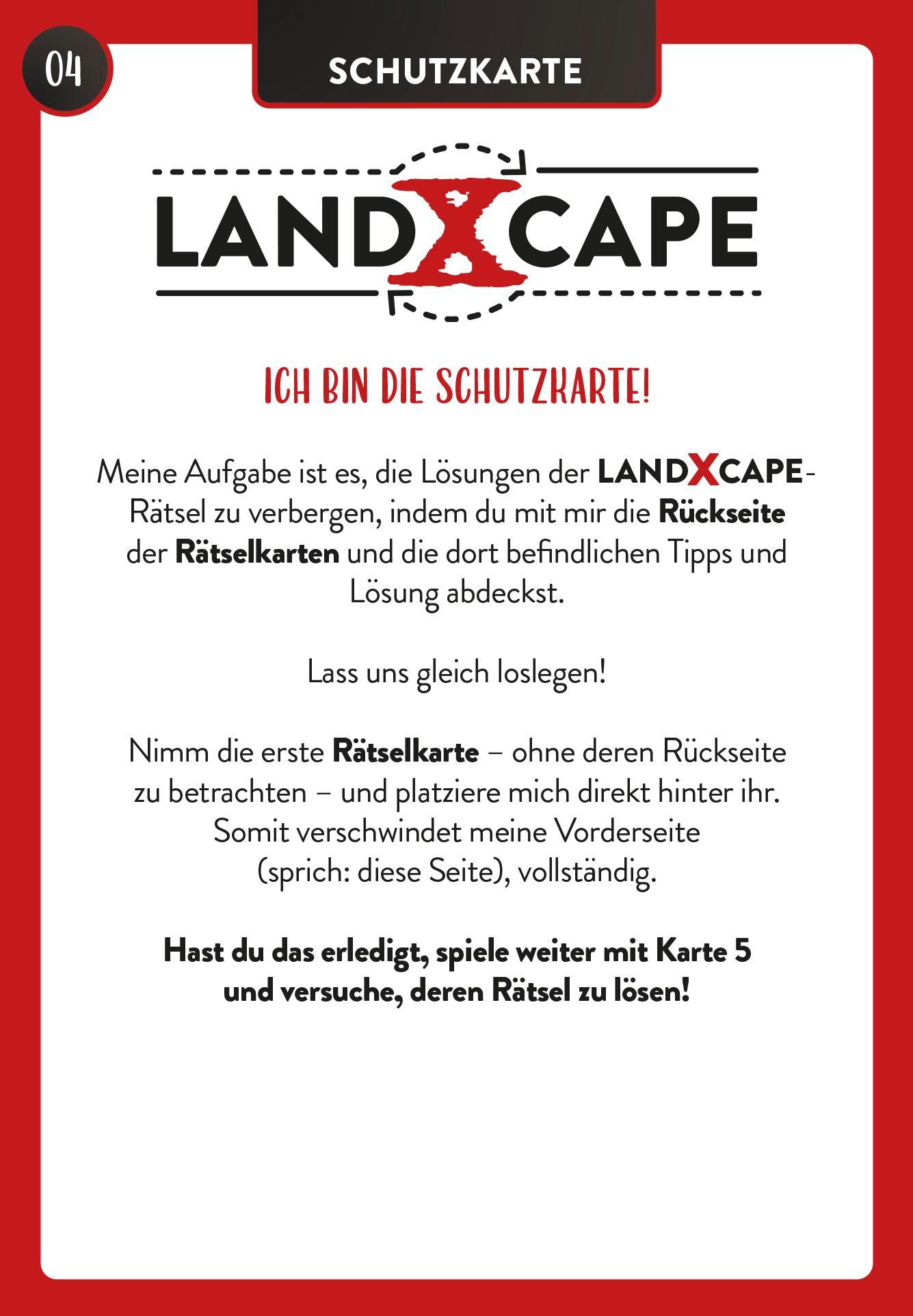 Beispielinhalt (Bild) LandXcape - Das geheimnisvolle Amulett