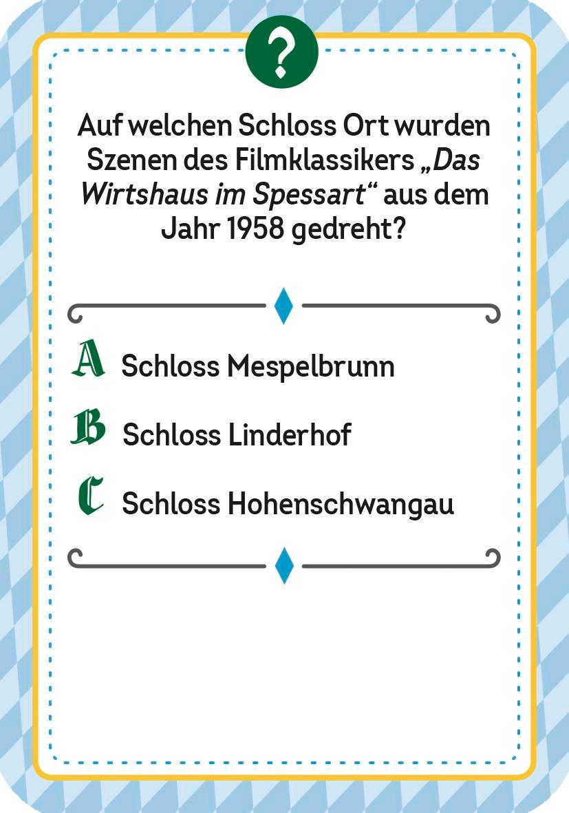 Beispielinhalt (Bild) Wer hätte das gedacht?! Das Unnützes-Wissen-Quiz Weiß-Blau