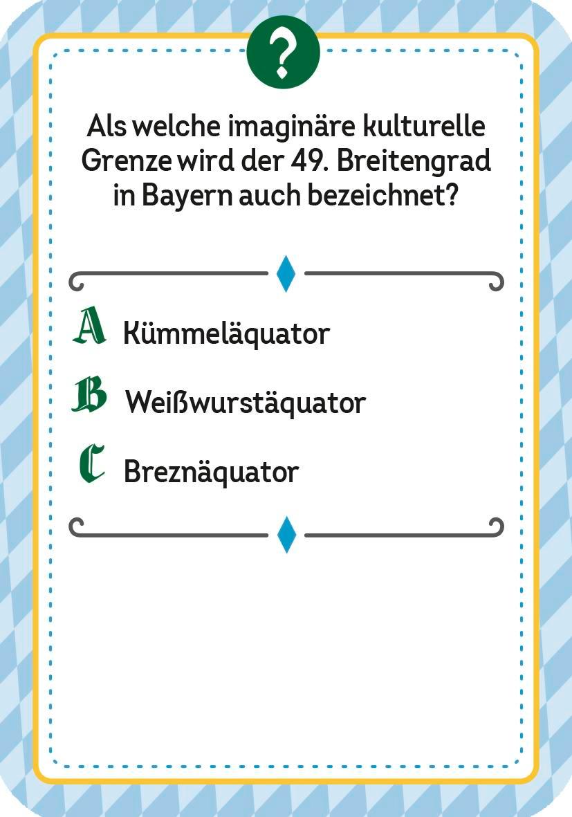 Beispielinhalt (Bild) Wer hätte das gedacht?! Das Unnützes-Wissen-Quiz Weiß-Blau