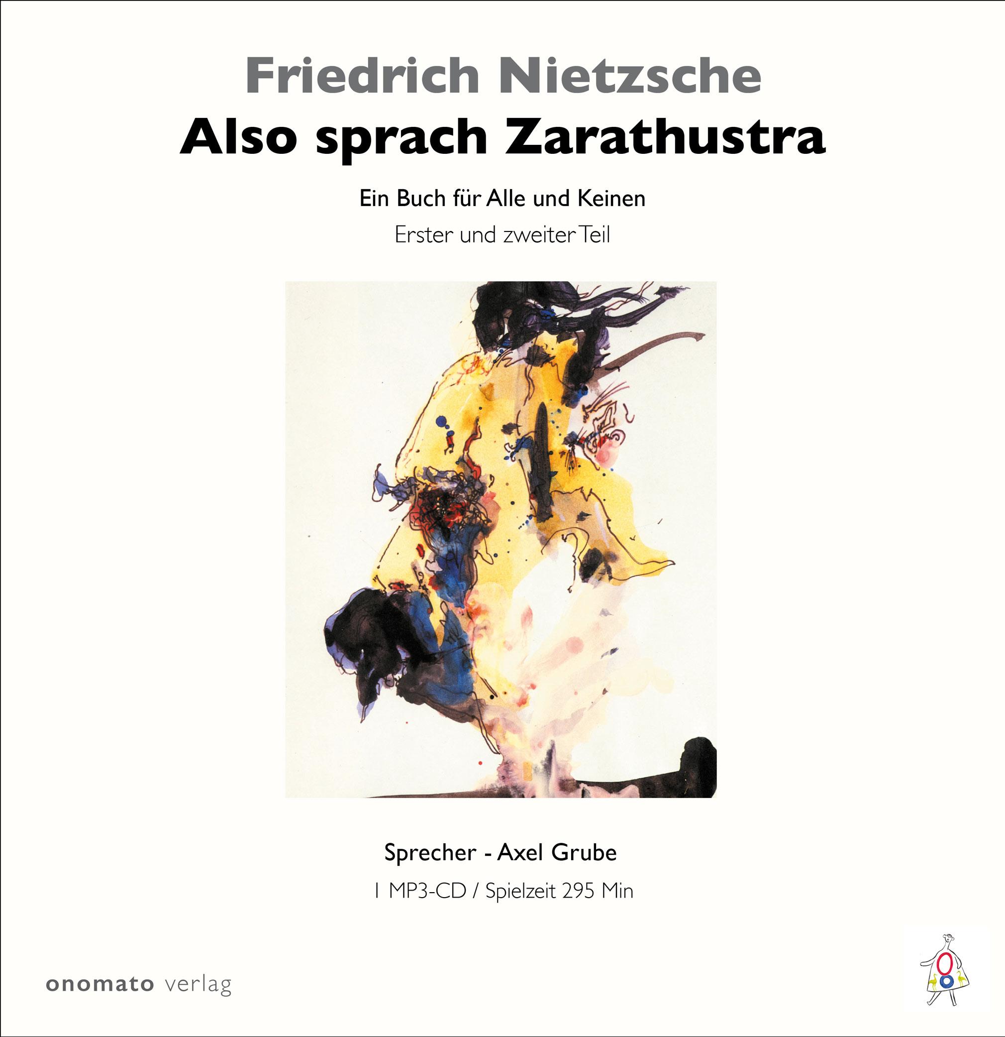 Vorderes Coverbild Also sprach Zarathustra