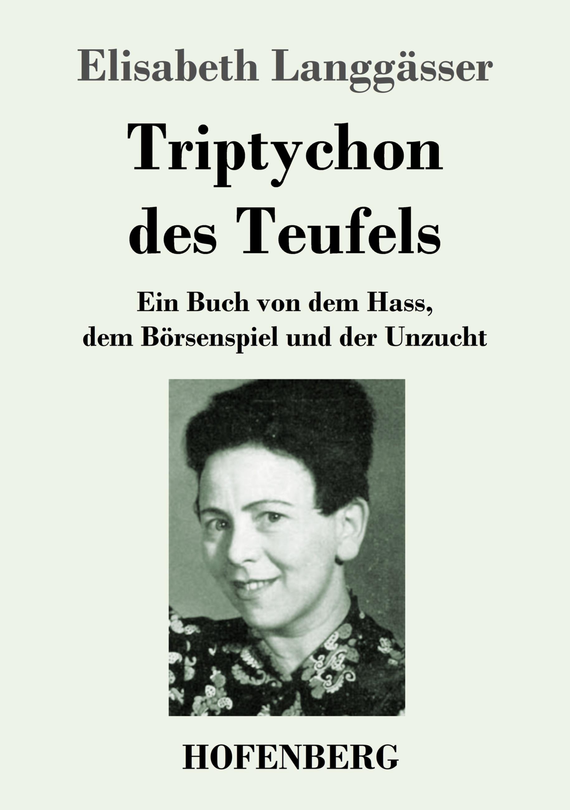 Vorderes Coverbild Triptychon des Teufels