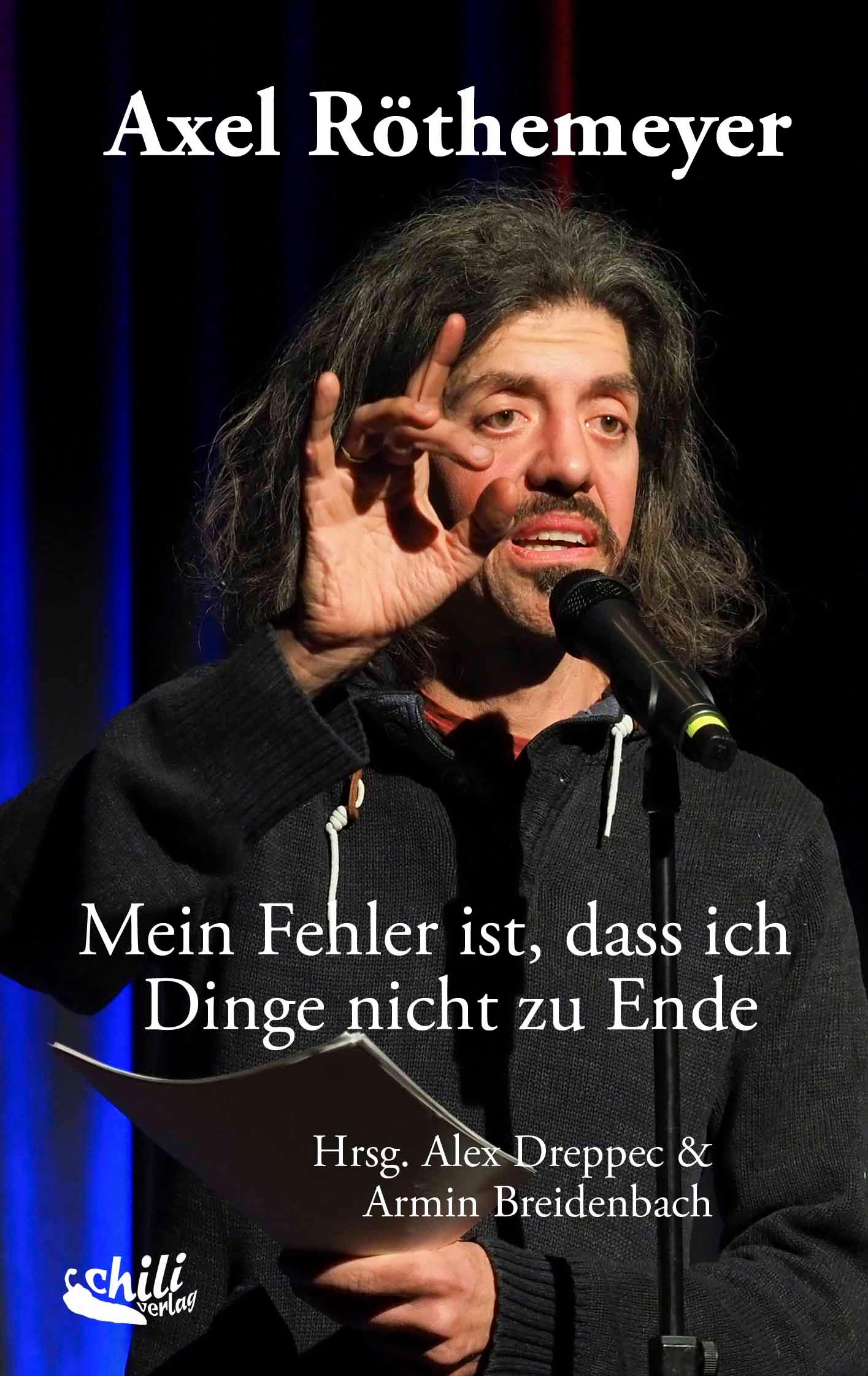 Vorderes Coverbild Mein Fehler ist, dass ich Dinge nicht zu Ende