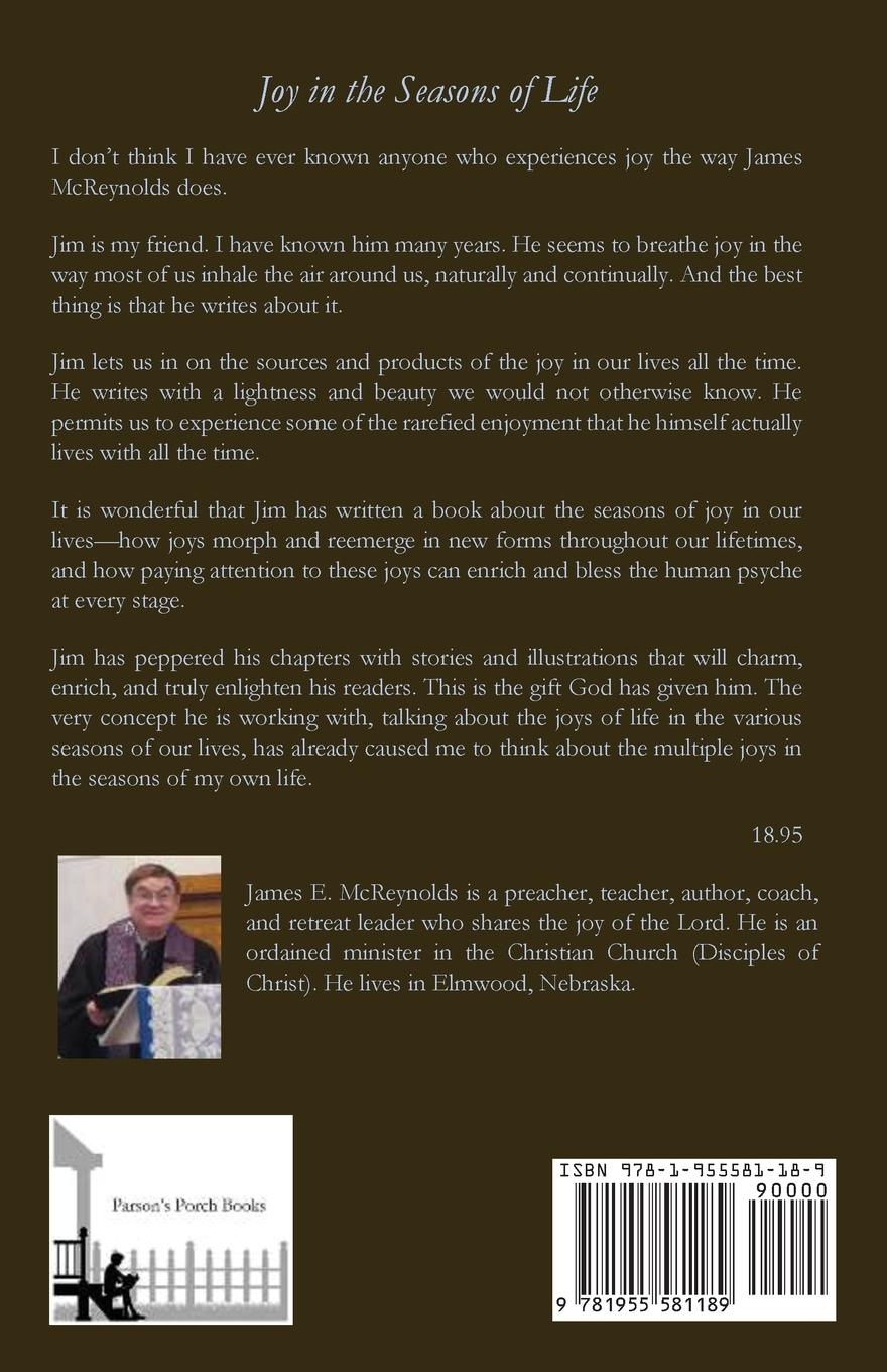 Rückseitencover Joy in the Seasons of Life