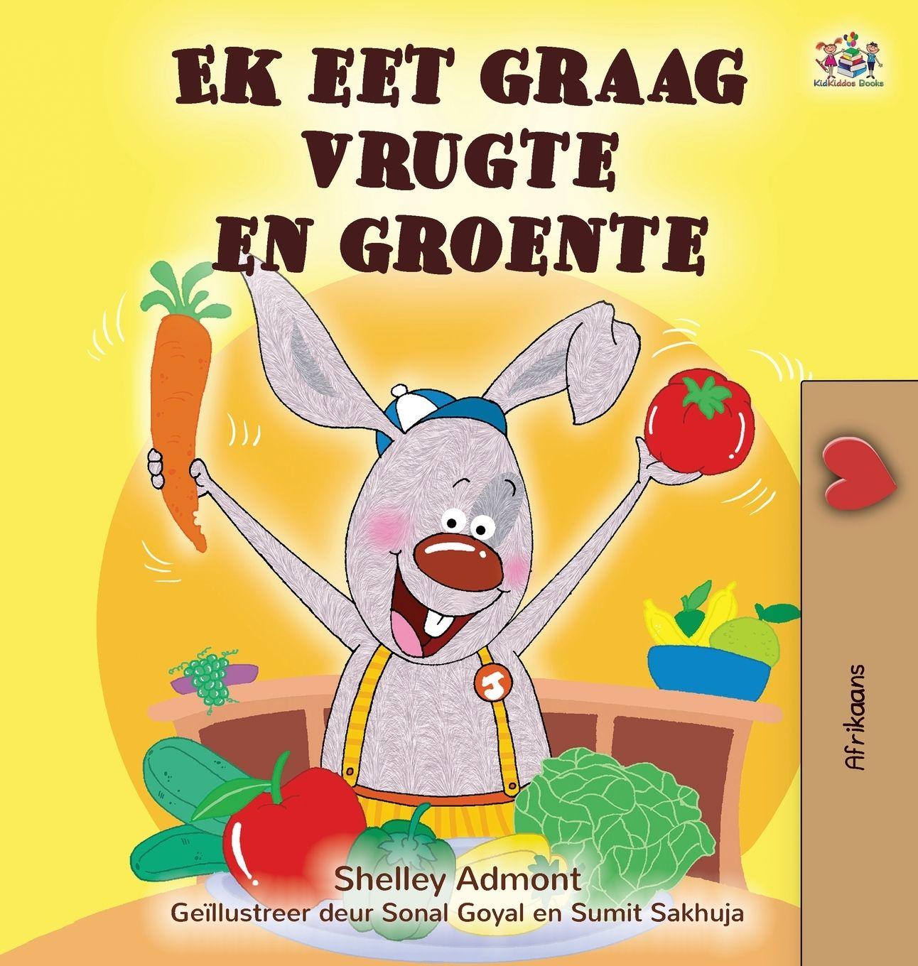 Vorderes Coverbild I Love to Eat Fruits and Vegetables (Afrikaans Children's book)
