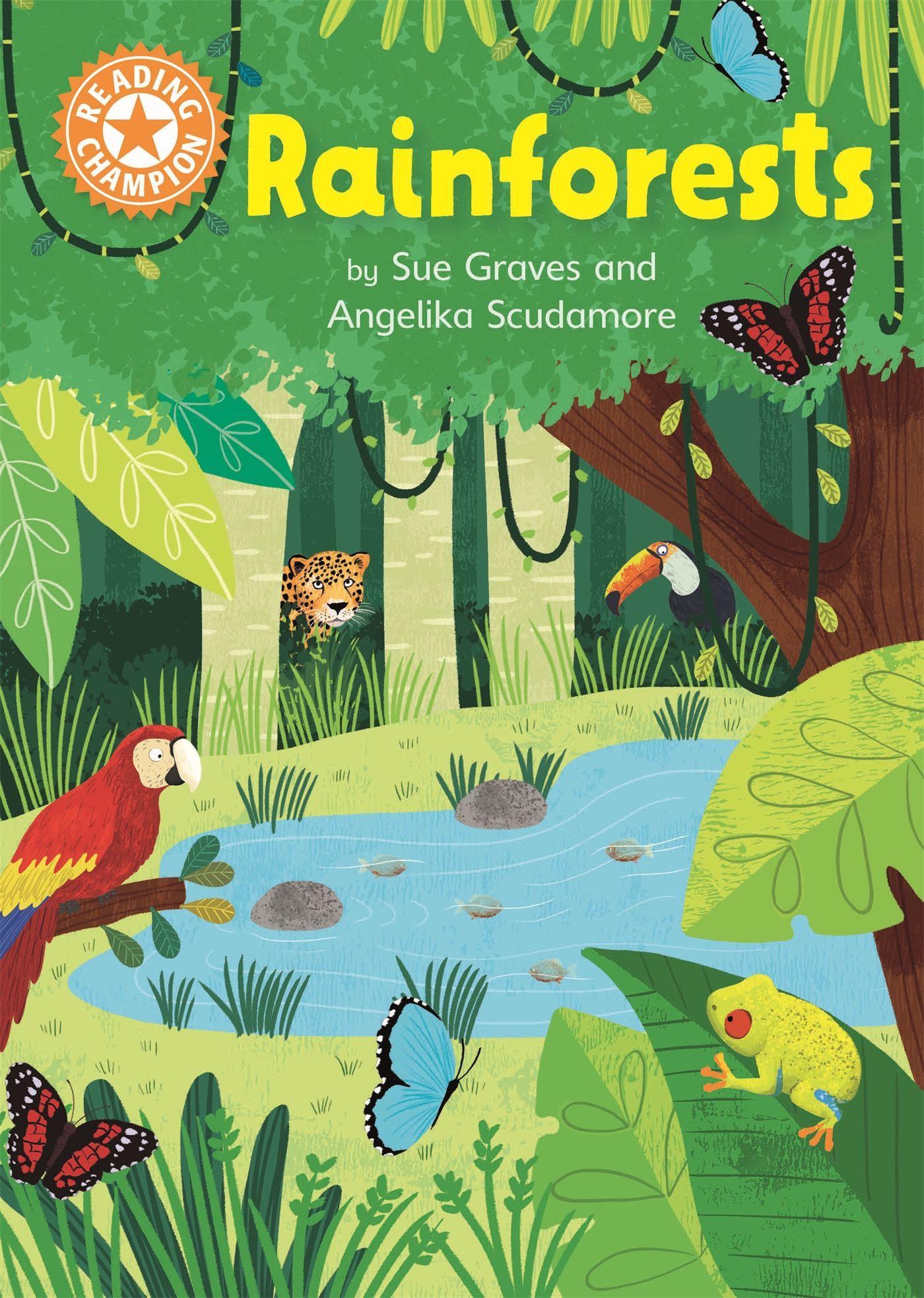 Vorderes Coverbild Reading Champion: Rainforests
