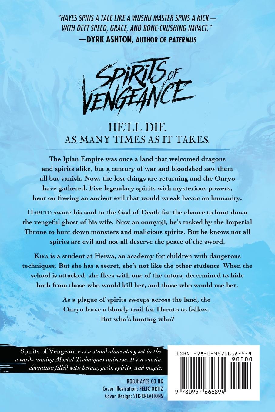 Rückseitencover Spirits of Vengeance