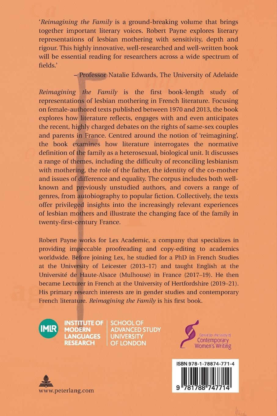 Rückseitencover Reimagining the Family