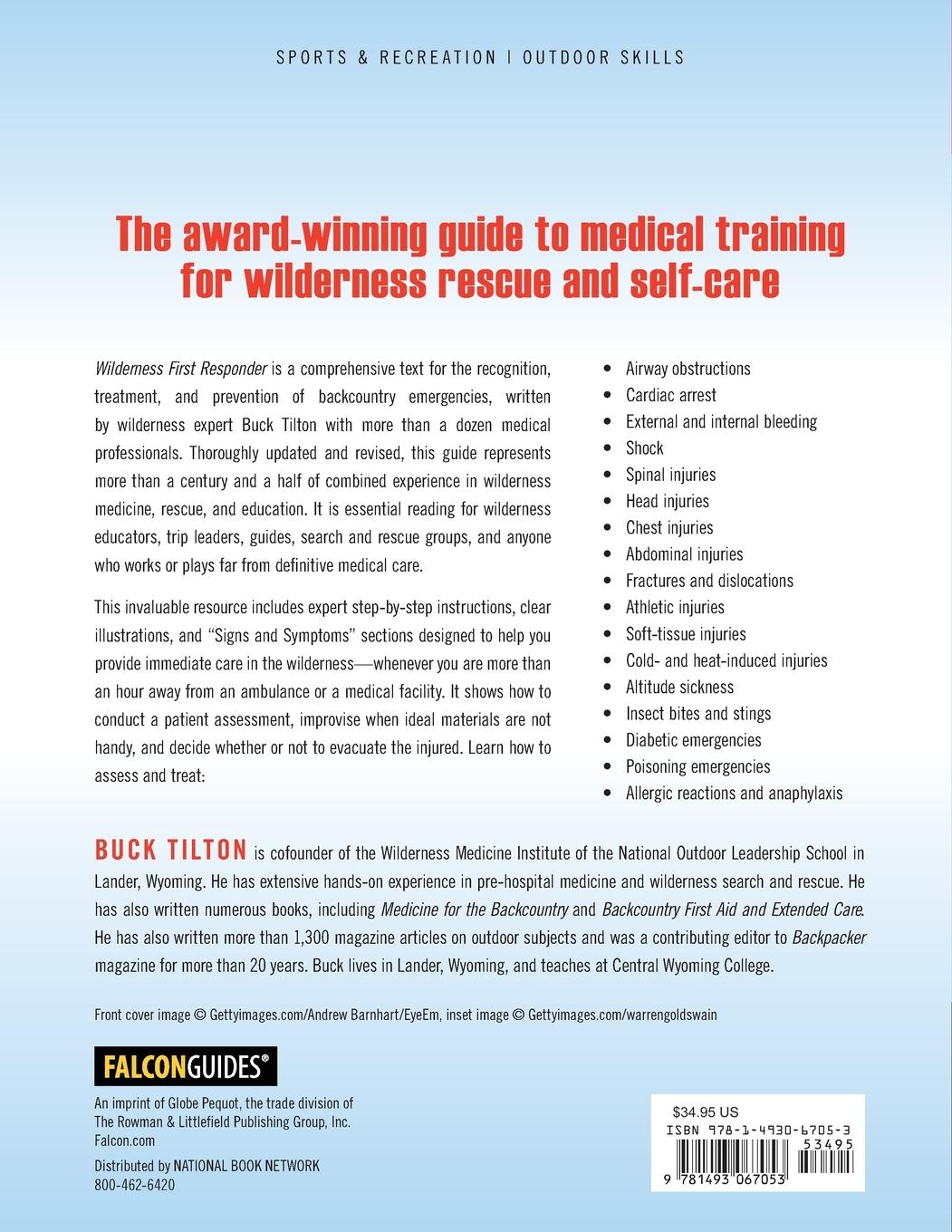 Rückseitencover Wilderness First Responder