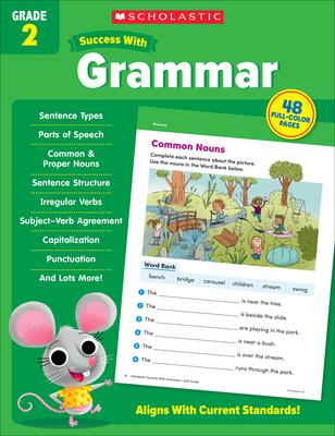 Vorderes Coverbild Scholastic Success with Grammar Grade 2 Workbook